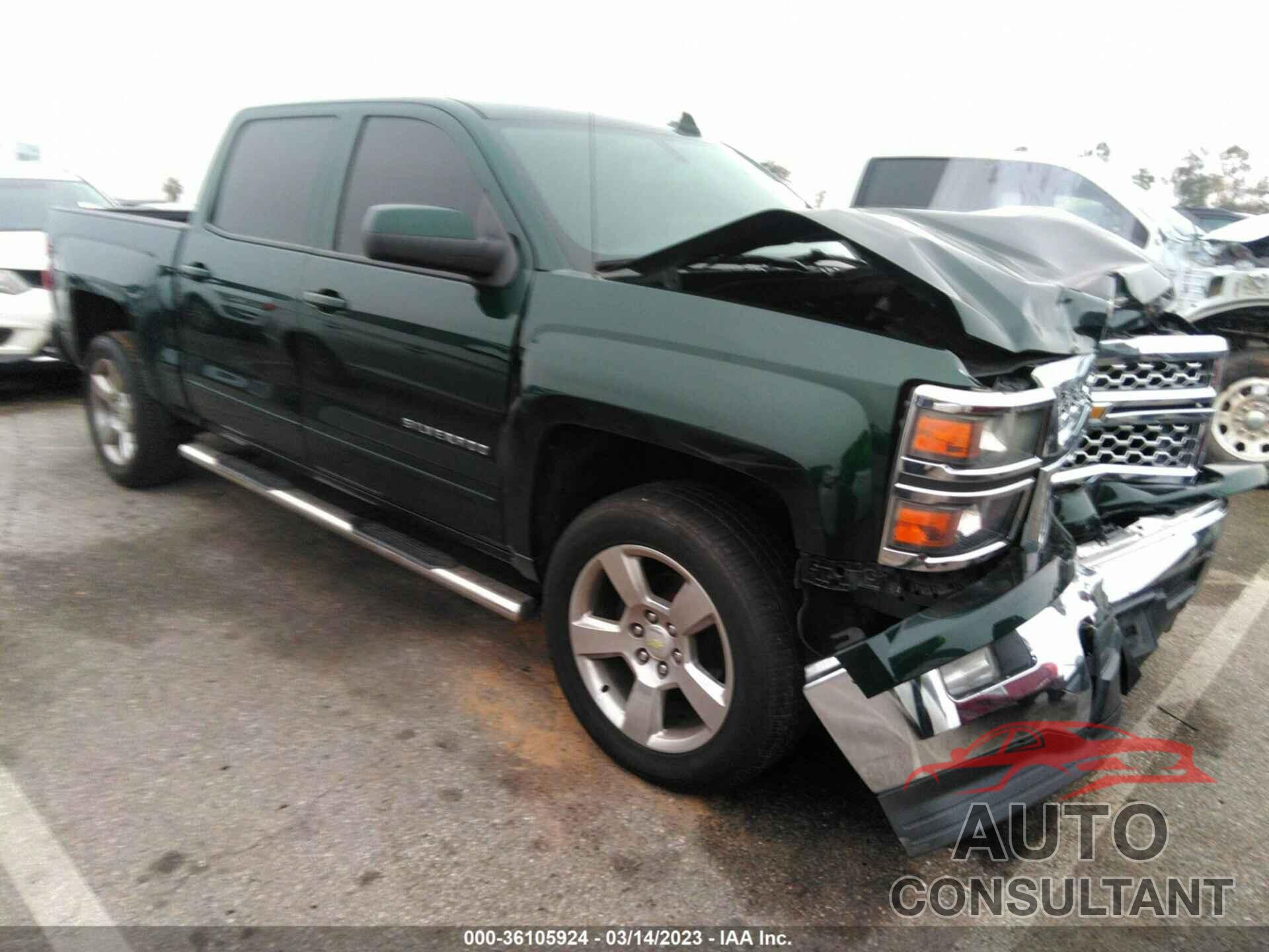 CHEVROLET SILVERADO 1500 2015 - 3GCPCREH7FG160552