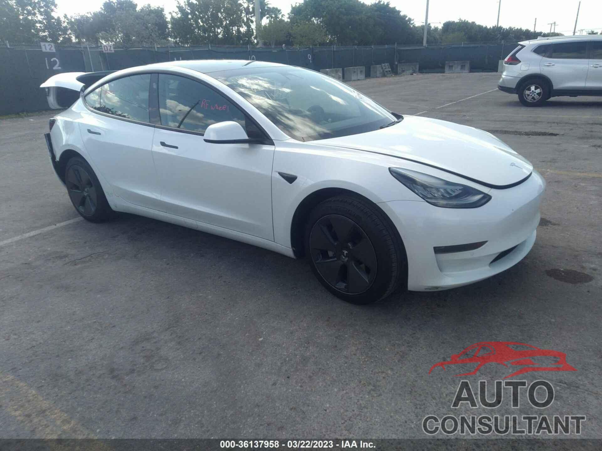 TESLA MODEL 3 2021 - 5YJ3E1EA9MF838234