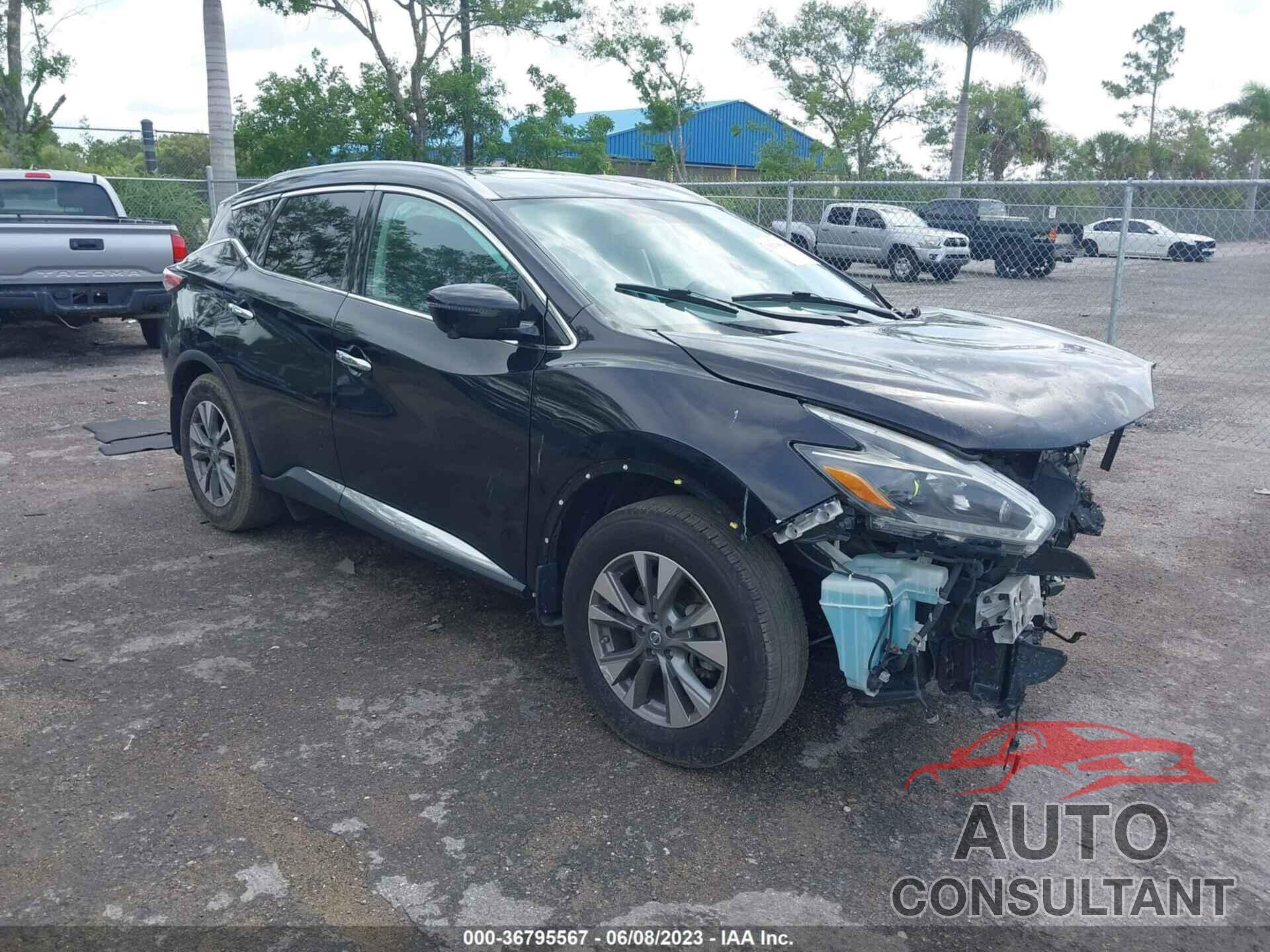 NISSAN MURANO 2018 - 5N1AZ2MG6JN181313