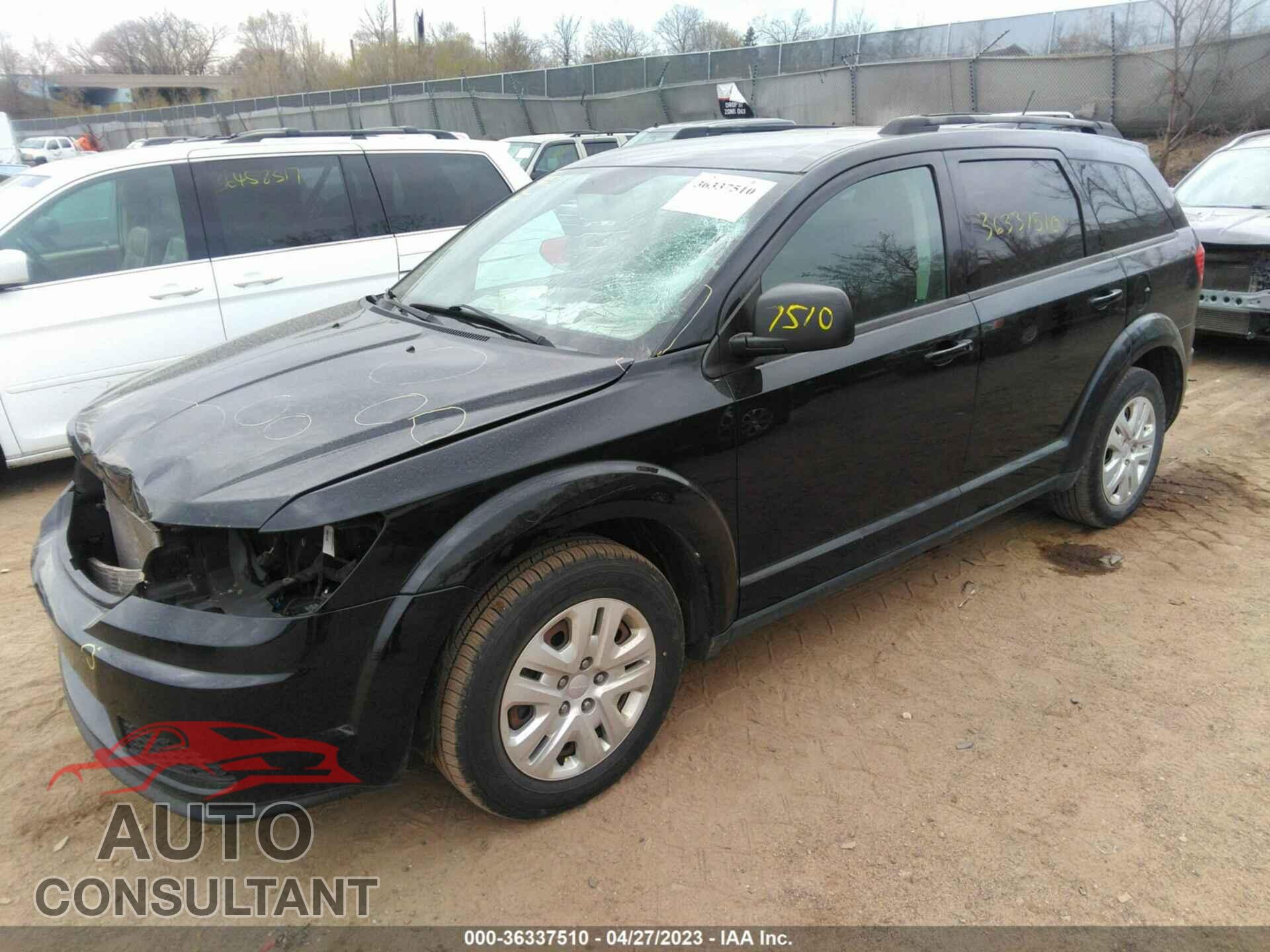 DODGE JOURNEY 2017 - 3C4PDCAB5HT674003