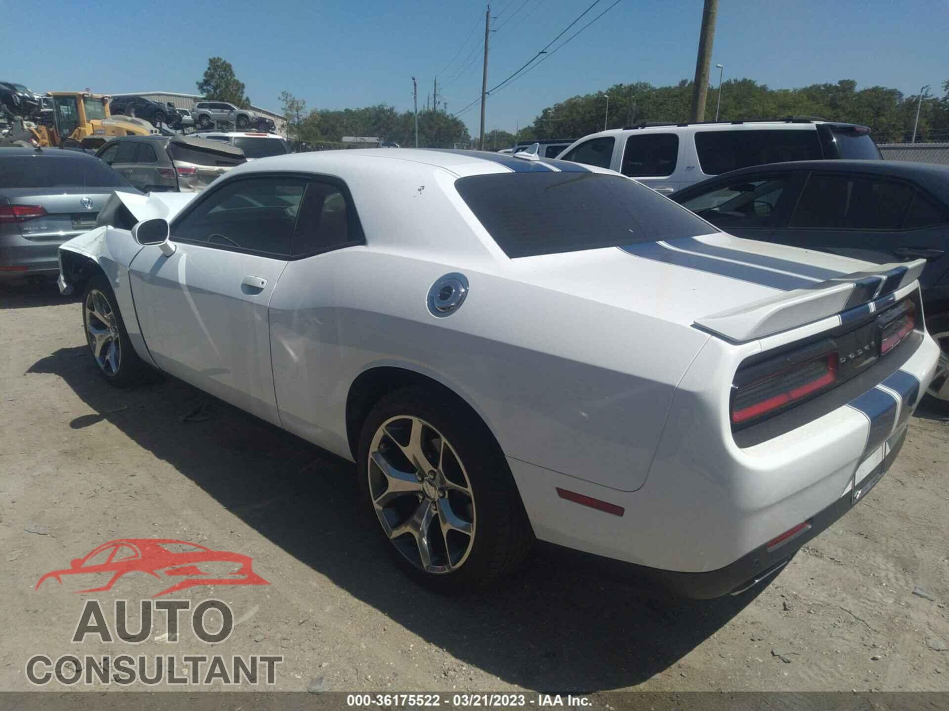 DODGE CHALLENGER 2016 - 2C3CDZAG4GH316433