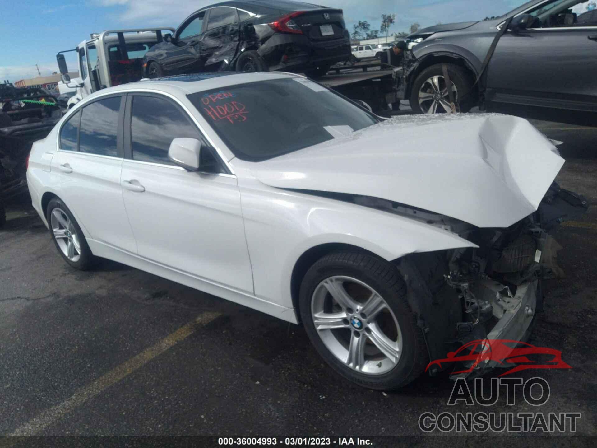 BMW 3 SERIES 2015 - WBA3C1C50FP116555