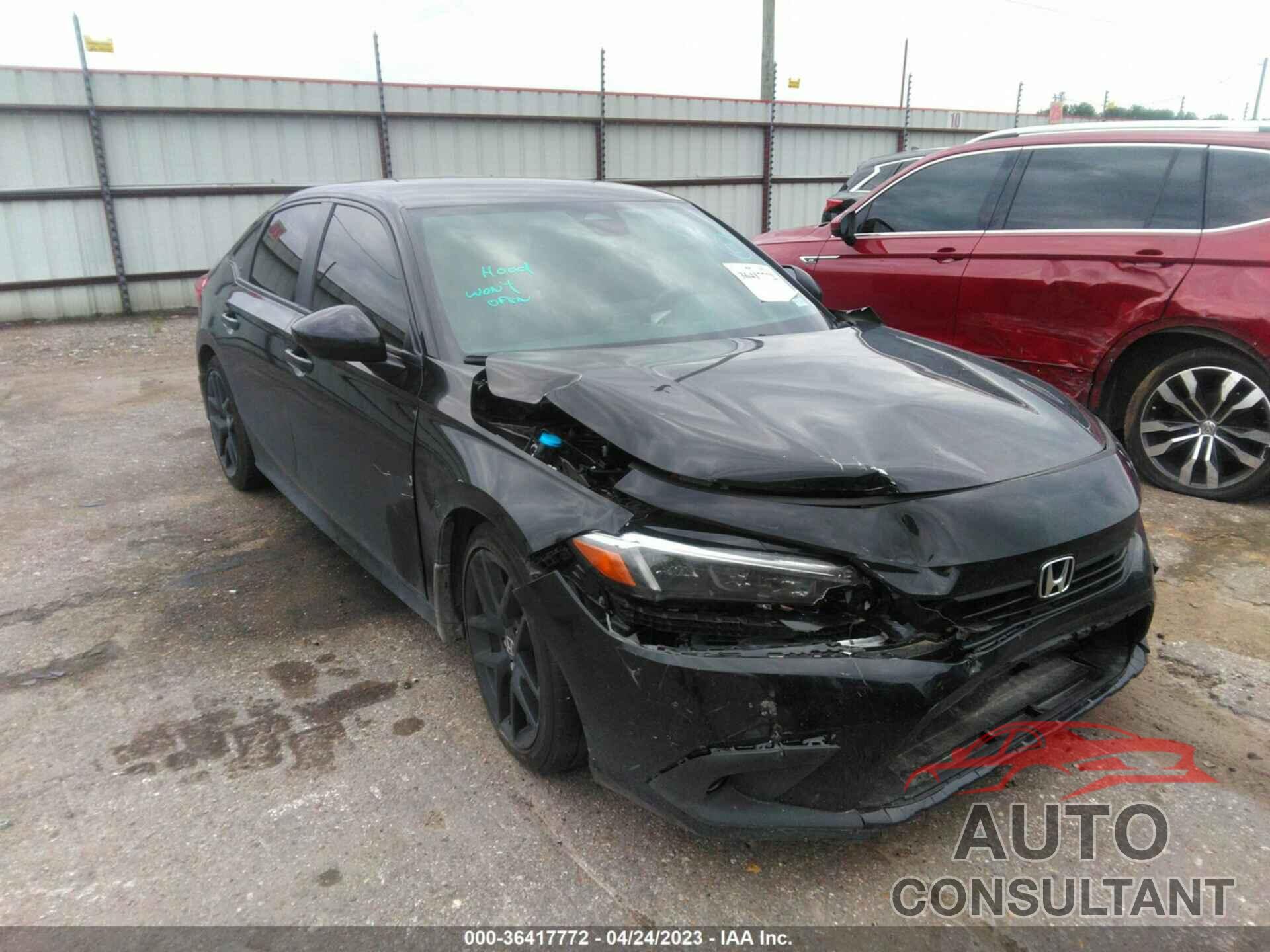 HONDA CIVIC 2022 - 2HGFE2F56NH608684