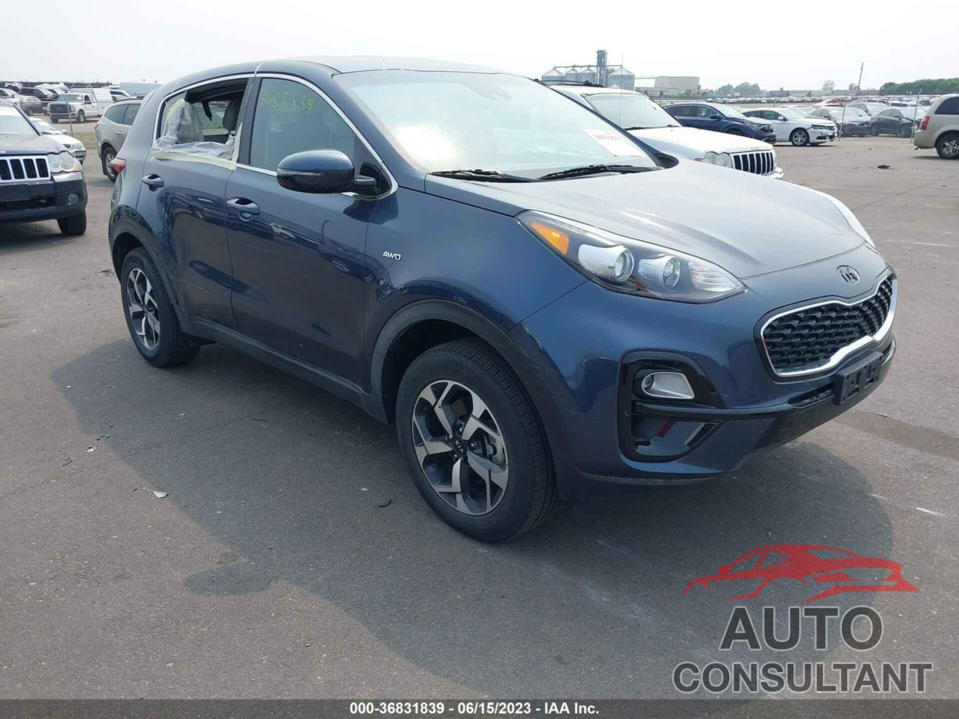KIA SPORTAGE 2021 - KNDPMCAC2M7921243