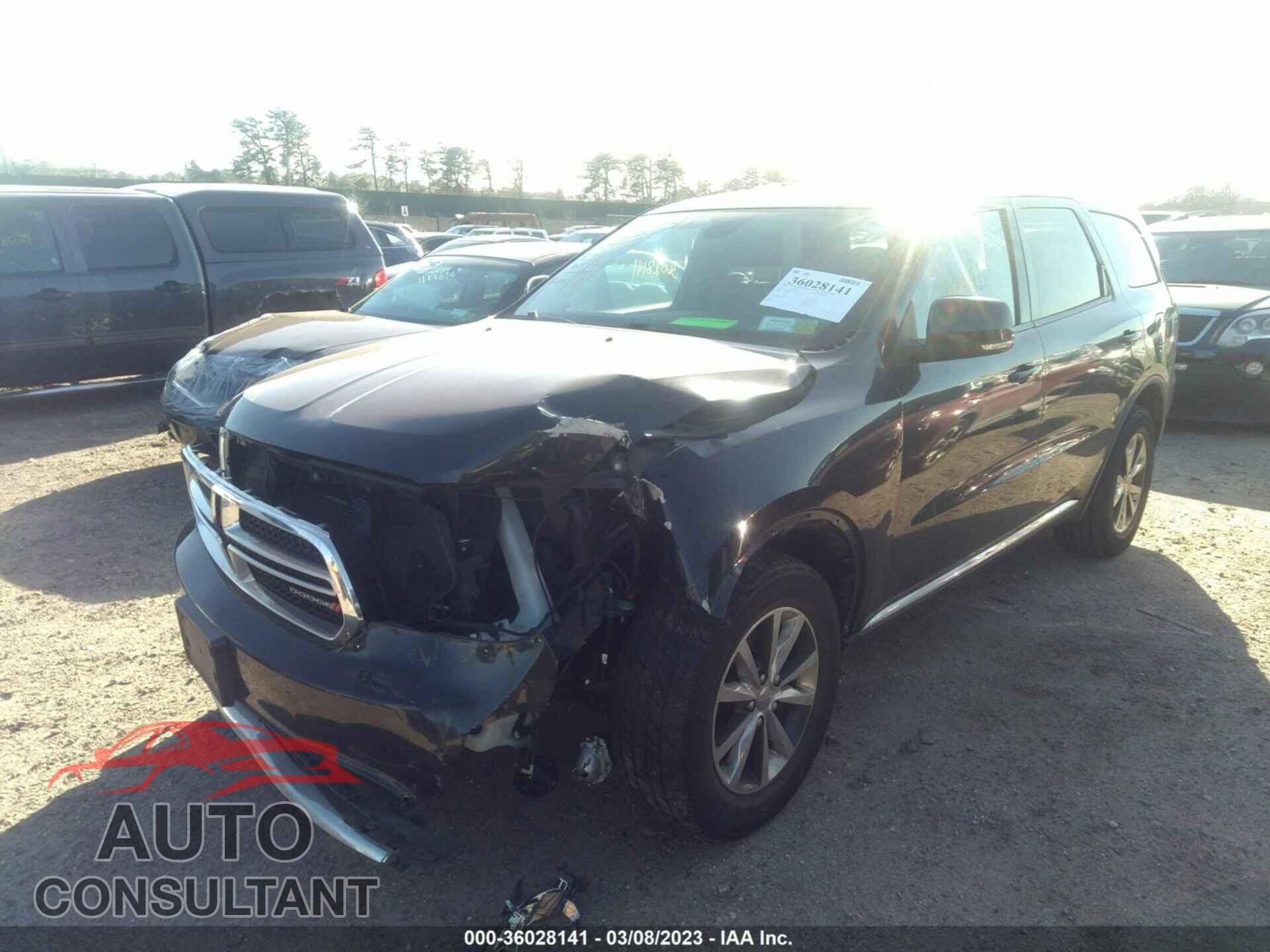 DODGE DURANGO 2016 - 1C4RDJDG4GC301856