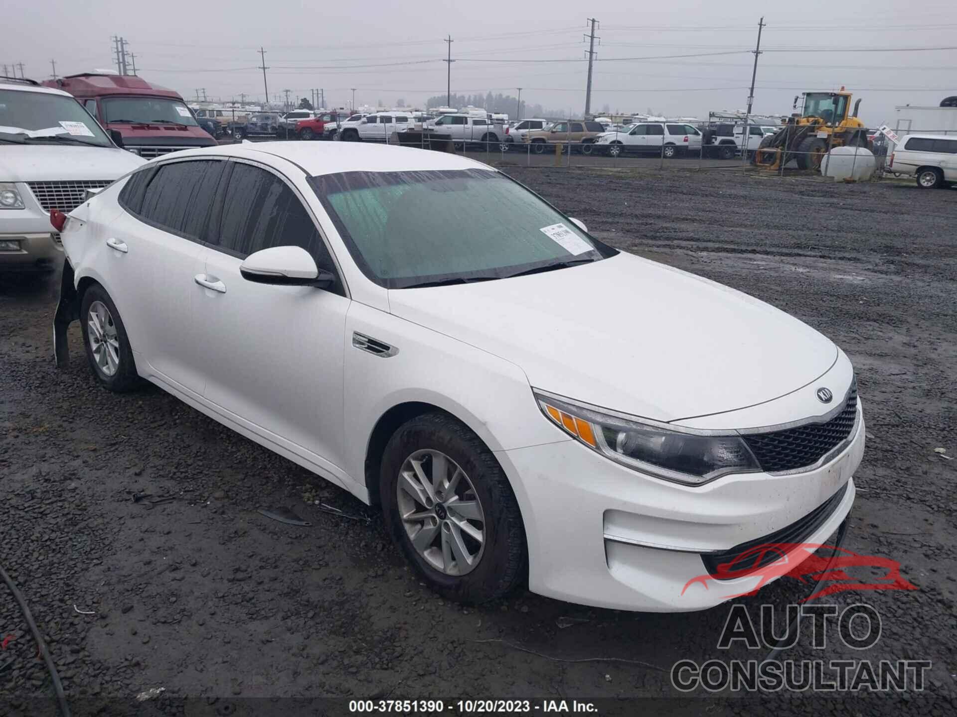 KIA OPTIMA 2016 - KNAGT4L37G5106622