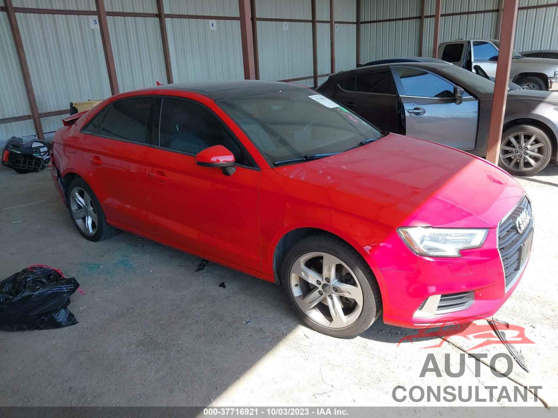 AUDI A3 SEDAN 2017 - WAUAUGFF3H1048687