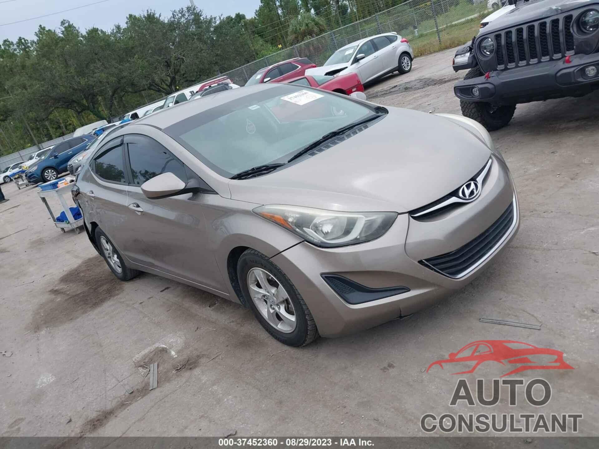 HYUNDAI ELANTRA 2014 - 5NPDH4AE4EH480632