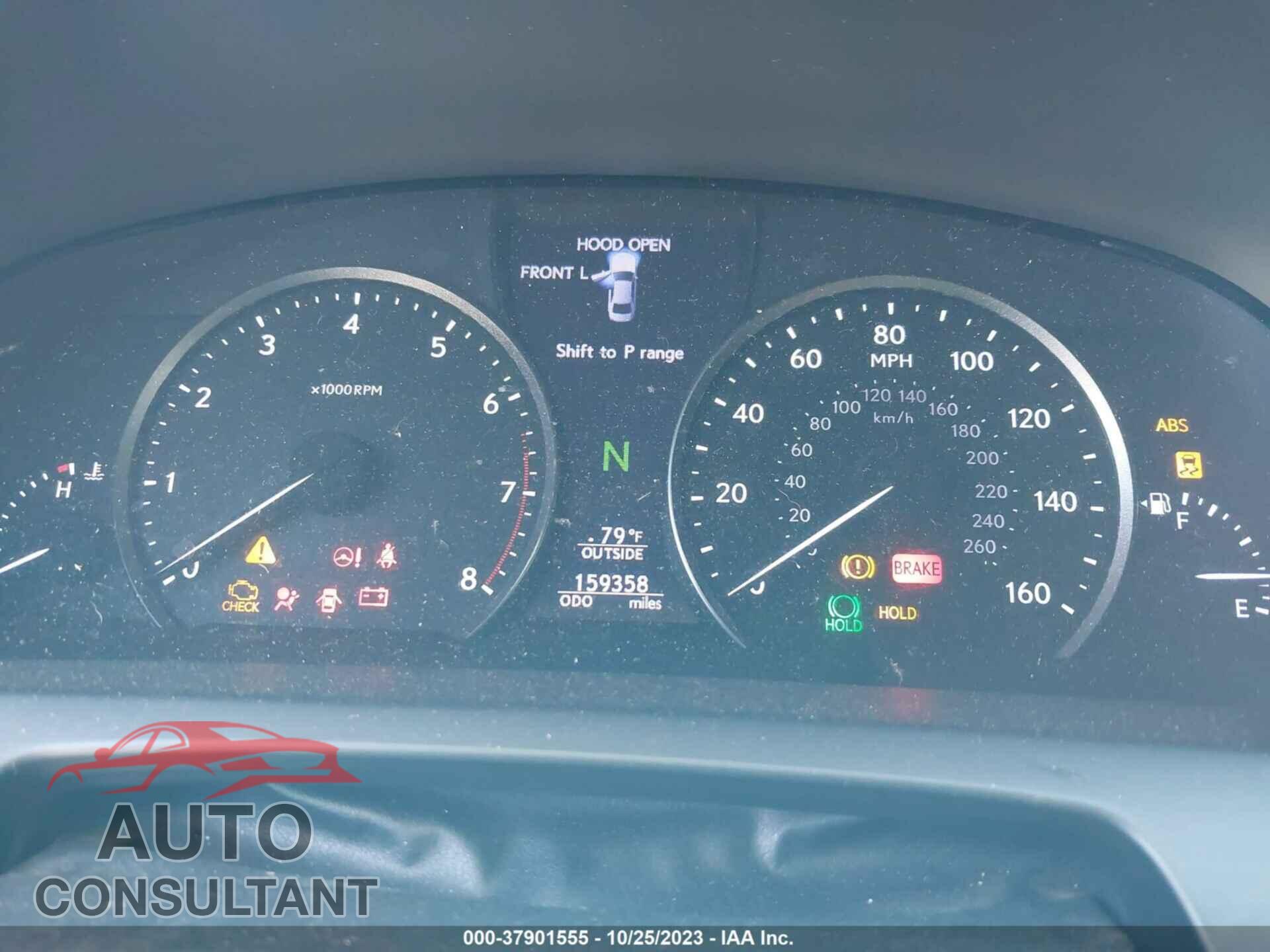 LEXUS LS 2017 - JTHBL5EF6H5144482