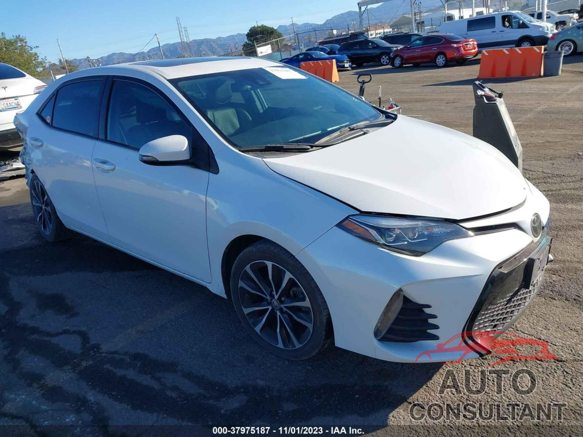 TOYOTA COROLLA 2019 - 5YFBURHE5KP927554