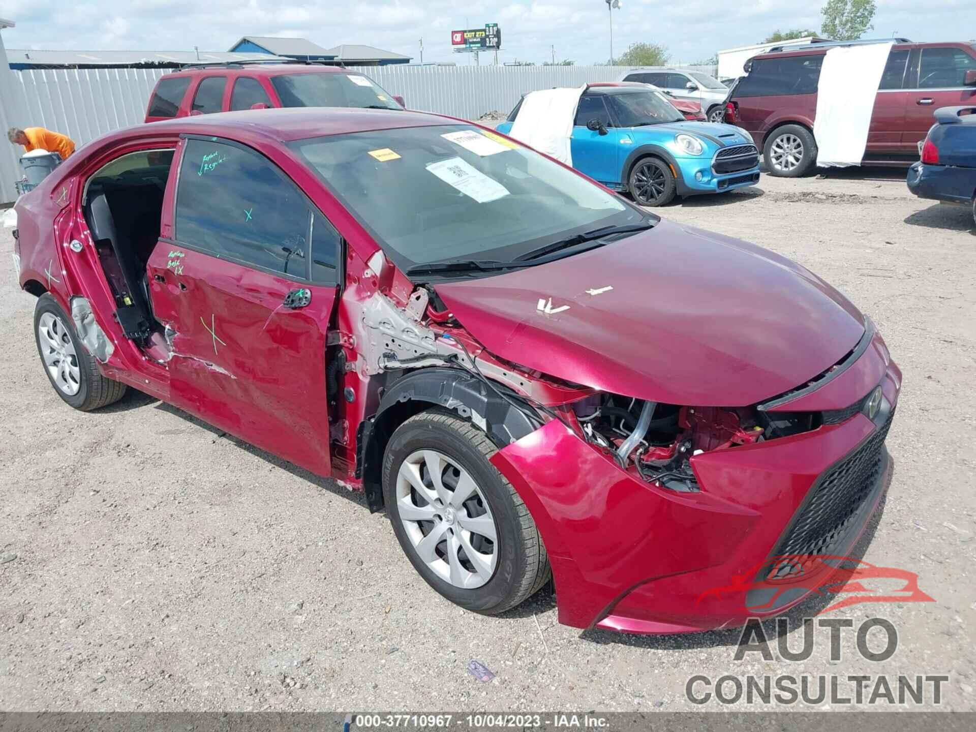 TOYOTA COROLLA 2022 - JTDEPMAE1NJ228089