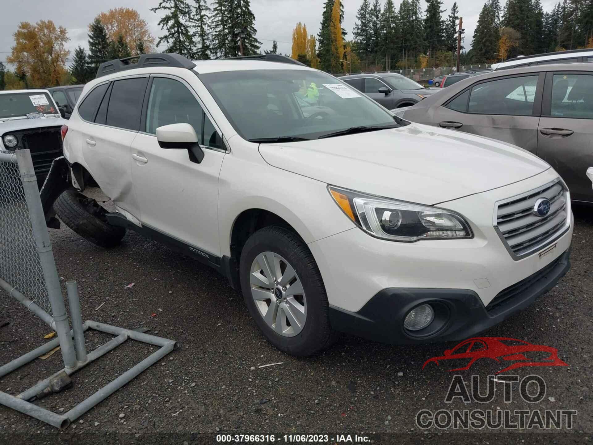 SUBARU OUTBACK 2016 - 4S4BSACC6G3240205