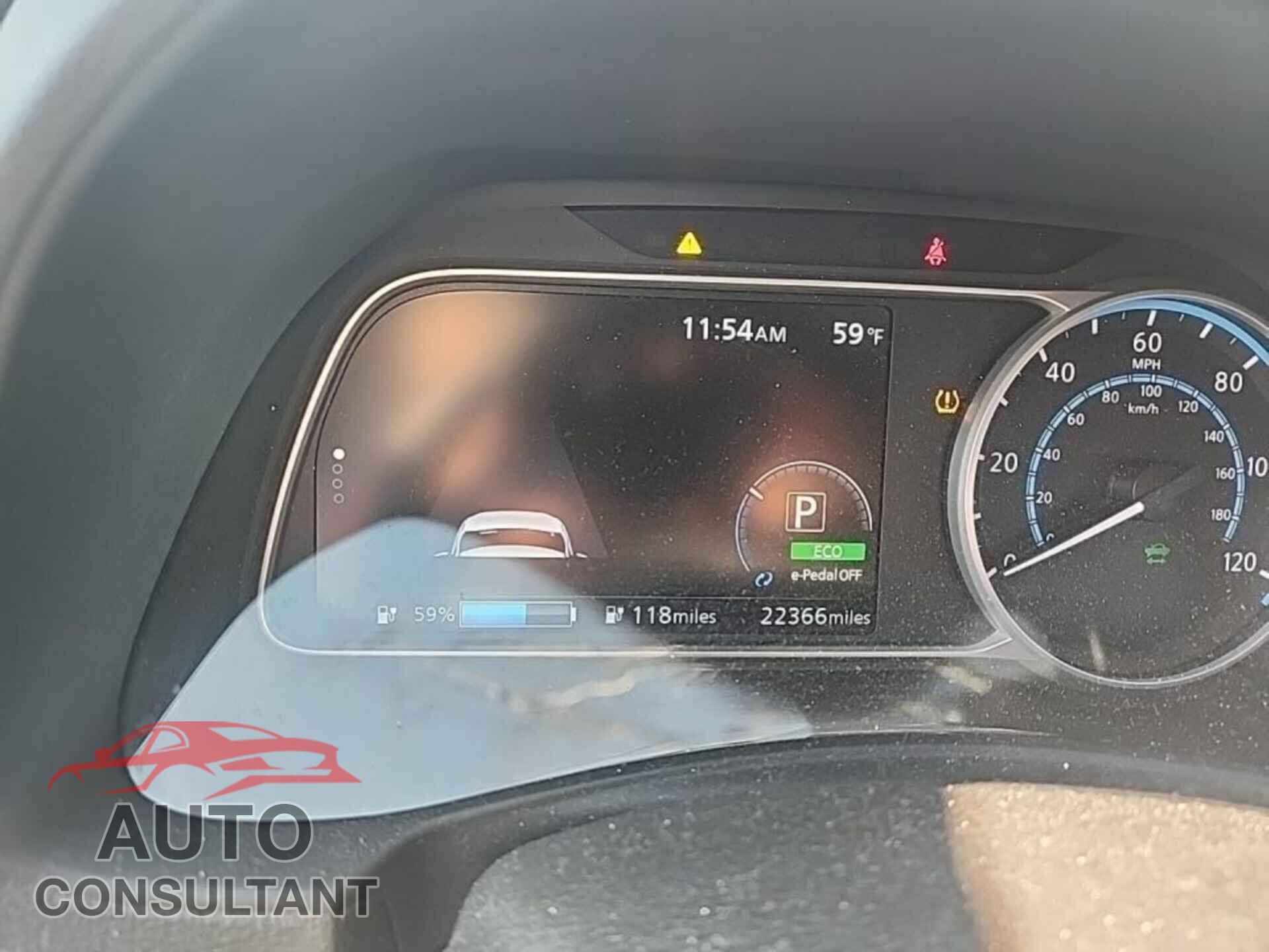NISSAN LEAF 2022 - 1N4BZ1DV3NC553473