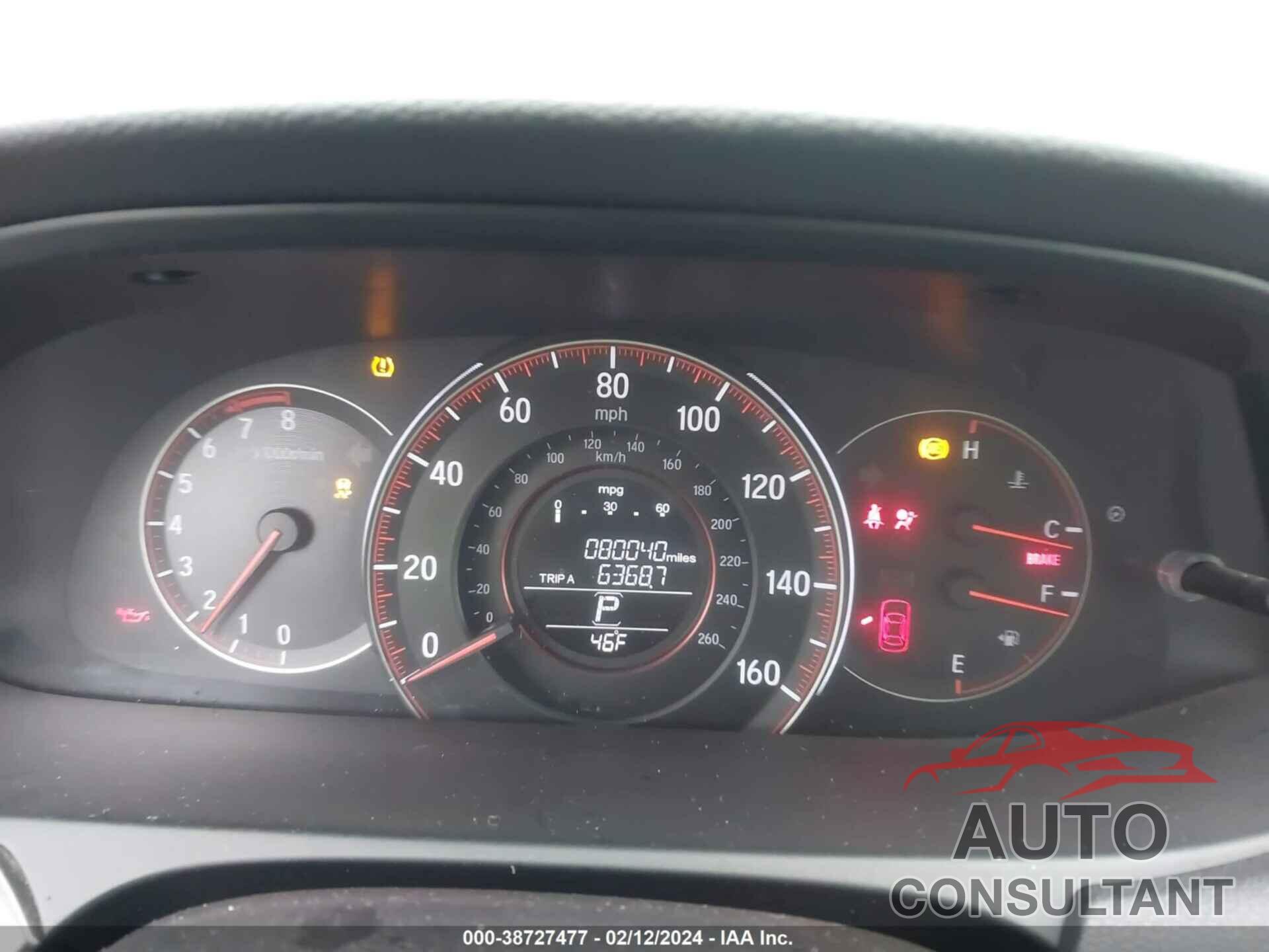 HONDA ACCORD 2017 - 1HGCR2F10HA032579