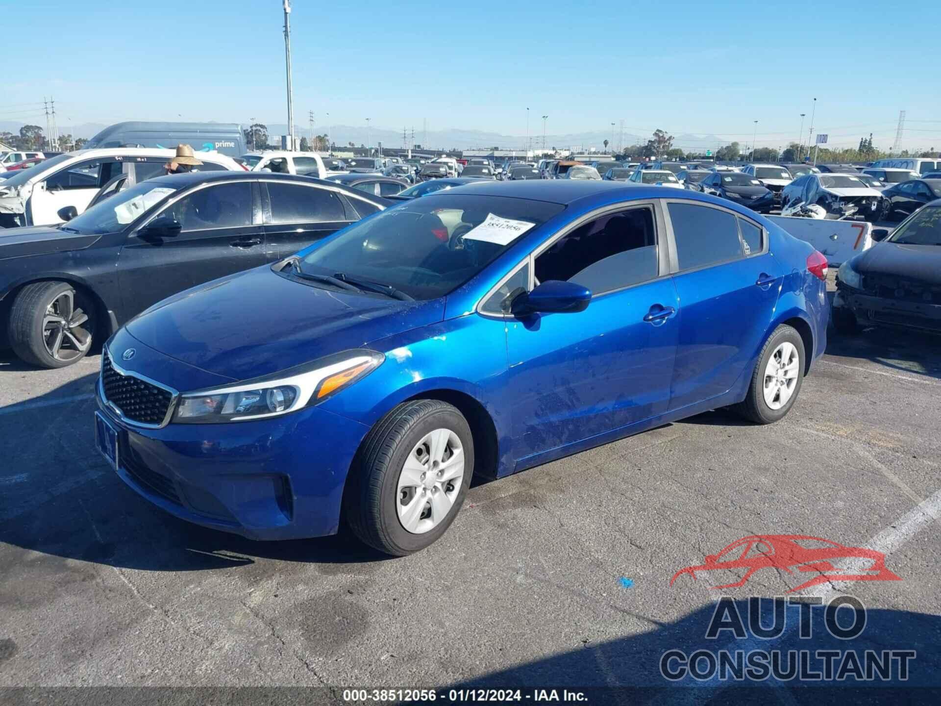 KIA FORTE 2018 - 3KPFK4A70JE253061