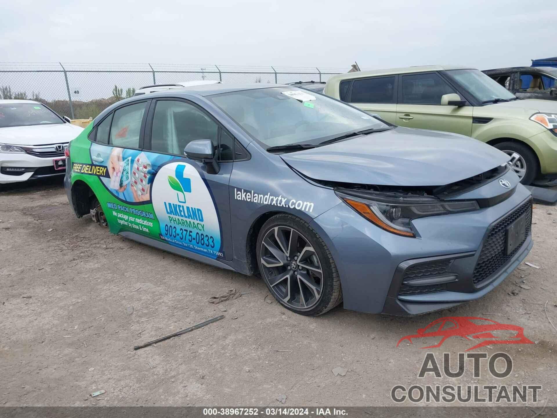 TOYOTA COROLLA 2022 - JTDS4MCE4NJ090914