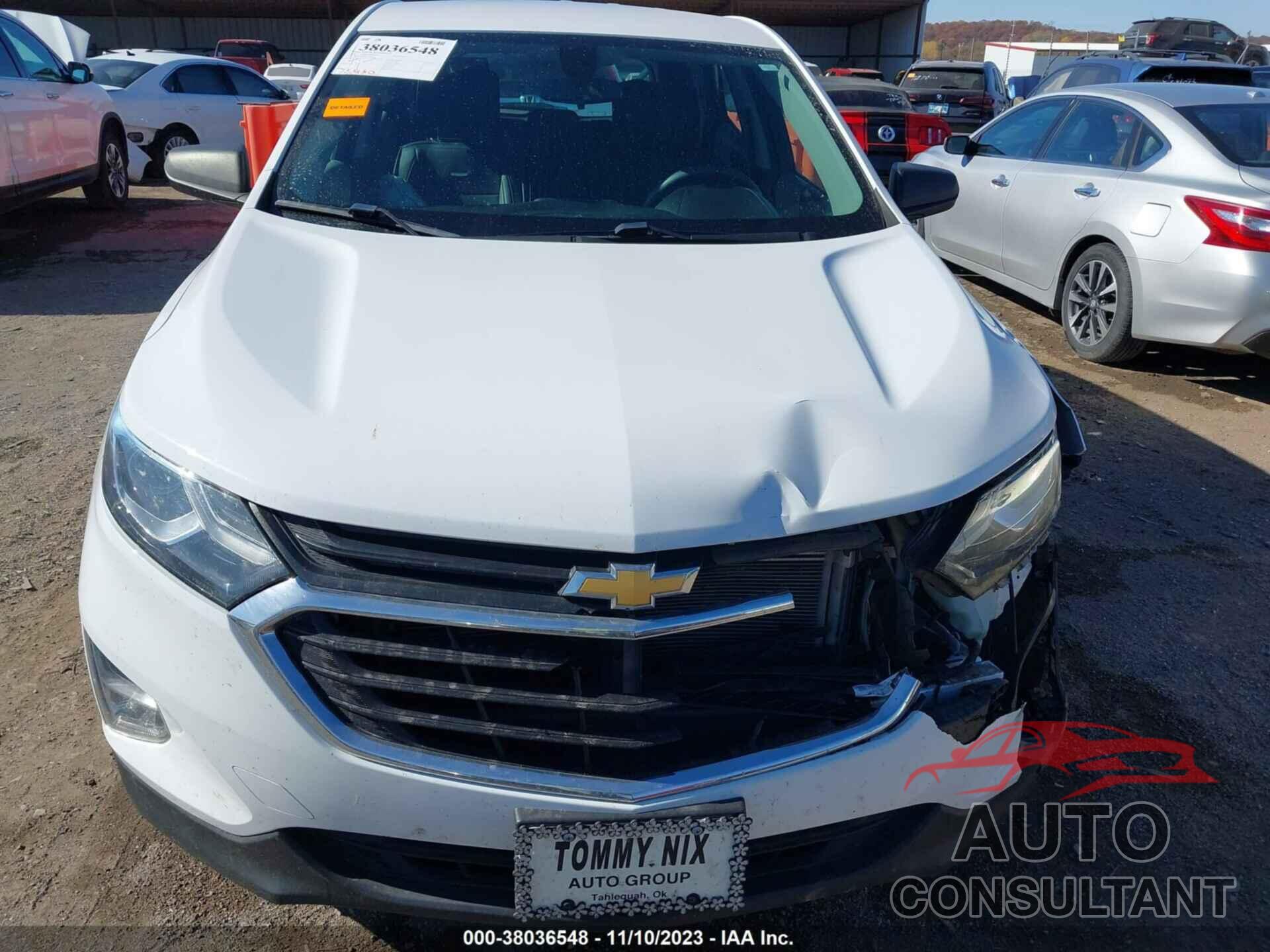 CHEVROLET EQUINOX 2018 - 3GNAXHEV8JL100992