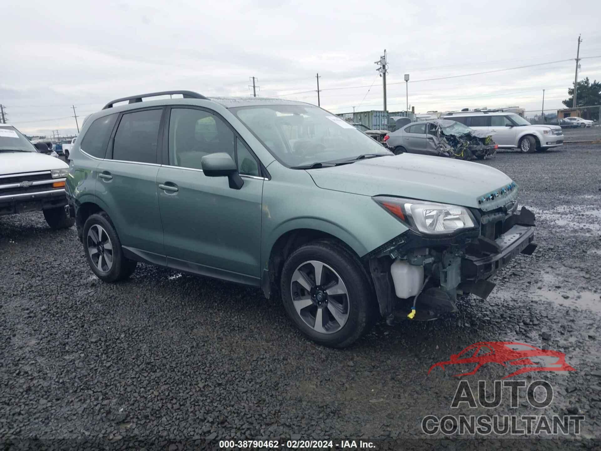 SUBARU FORESTER 2018 - JF2SJALC5JH566791