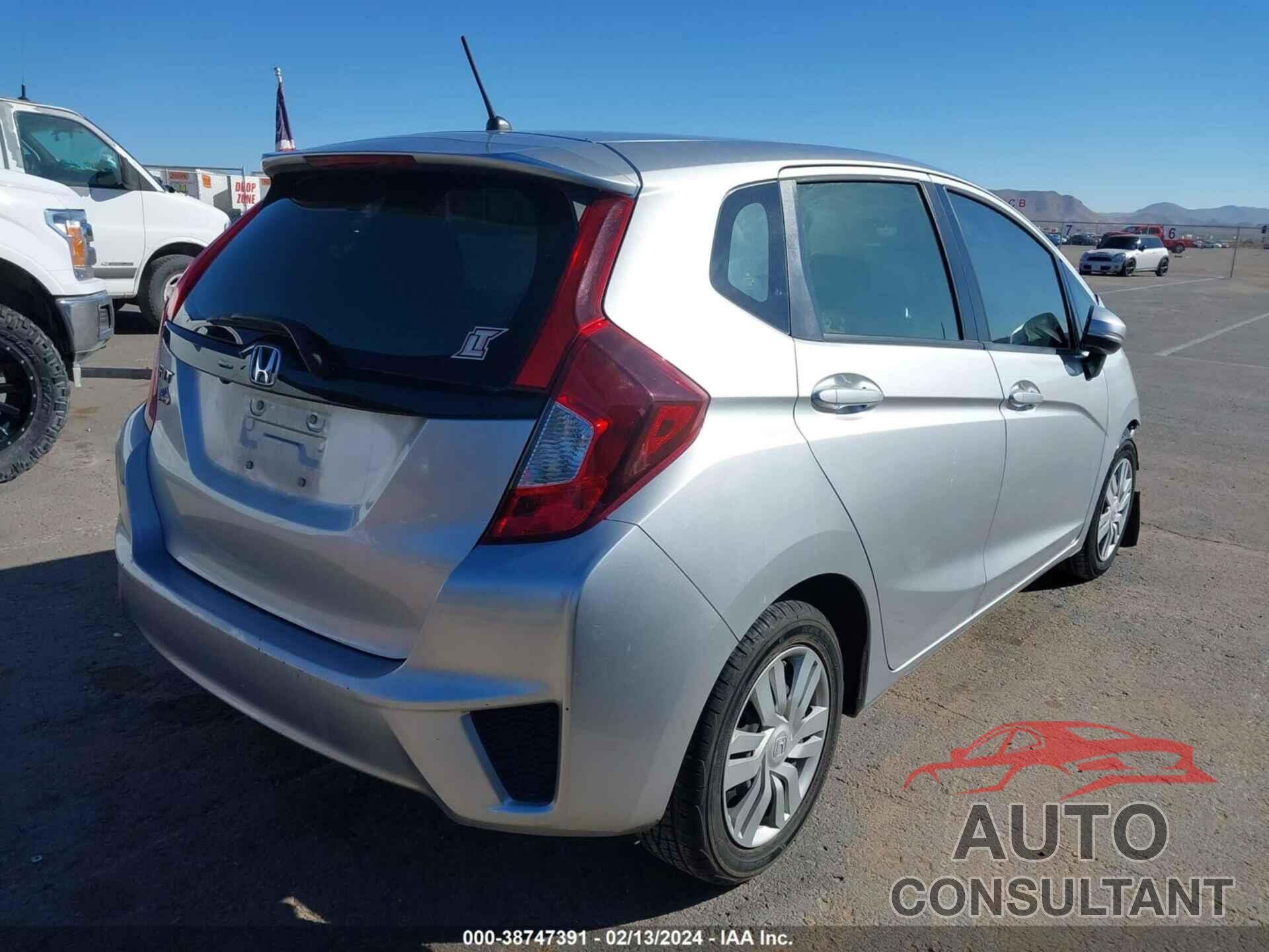 HONDA FIT 2016 - JHMGK5H52GS014372