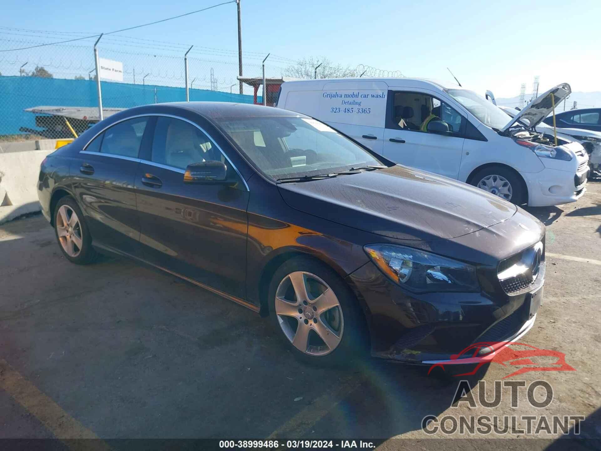 MERCEDES-BENZ CLA 250 2017 - WDDSJ4EB7HN416333