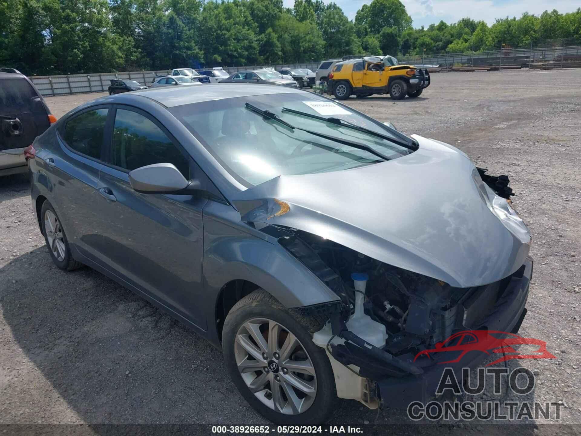 HYUNDAI ELANTRA 2016 - KMHDH4AE7GU619110
