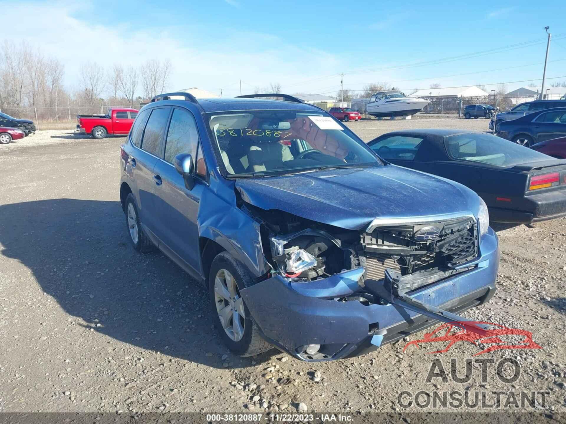 SUBARU FORESTER 2016 - JF2SJAHC6GH433233