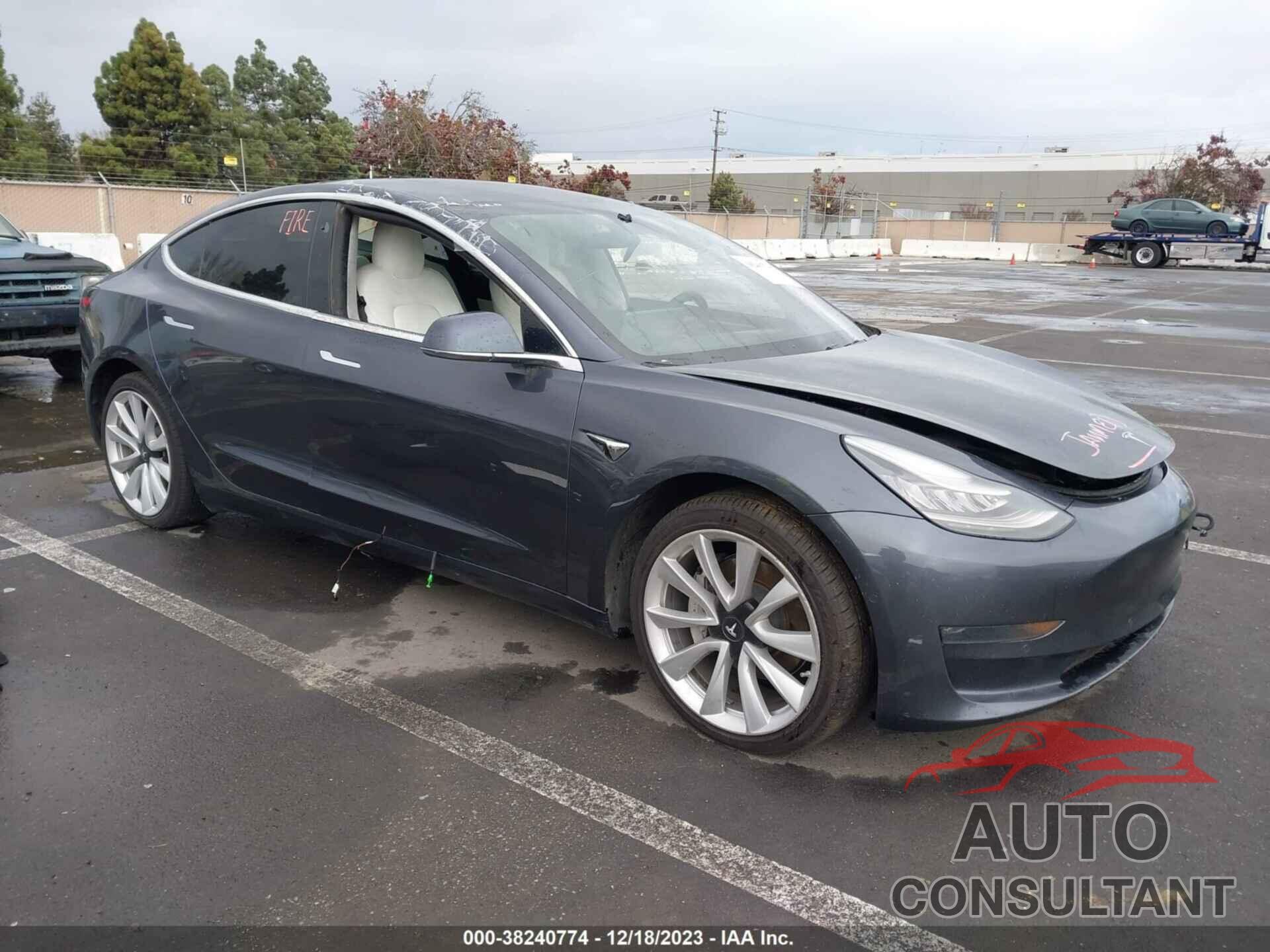 TESLA MODEL 3 2019 - 5YJ3E1EB0KF530472