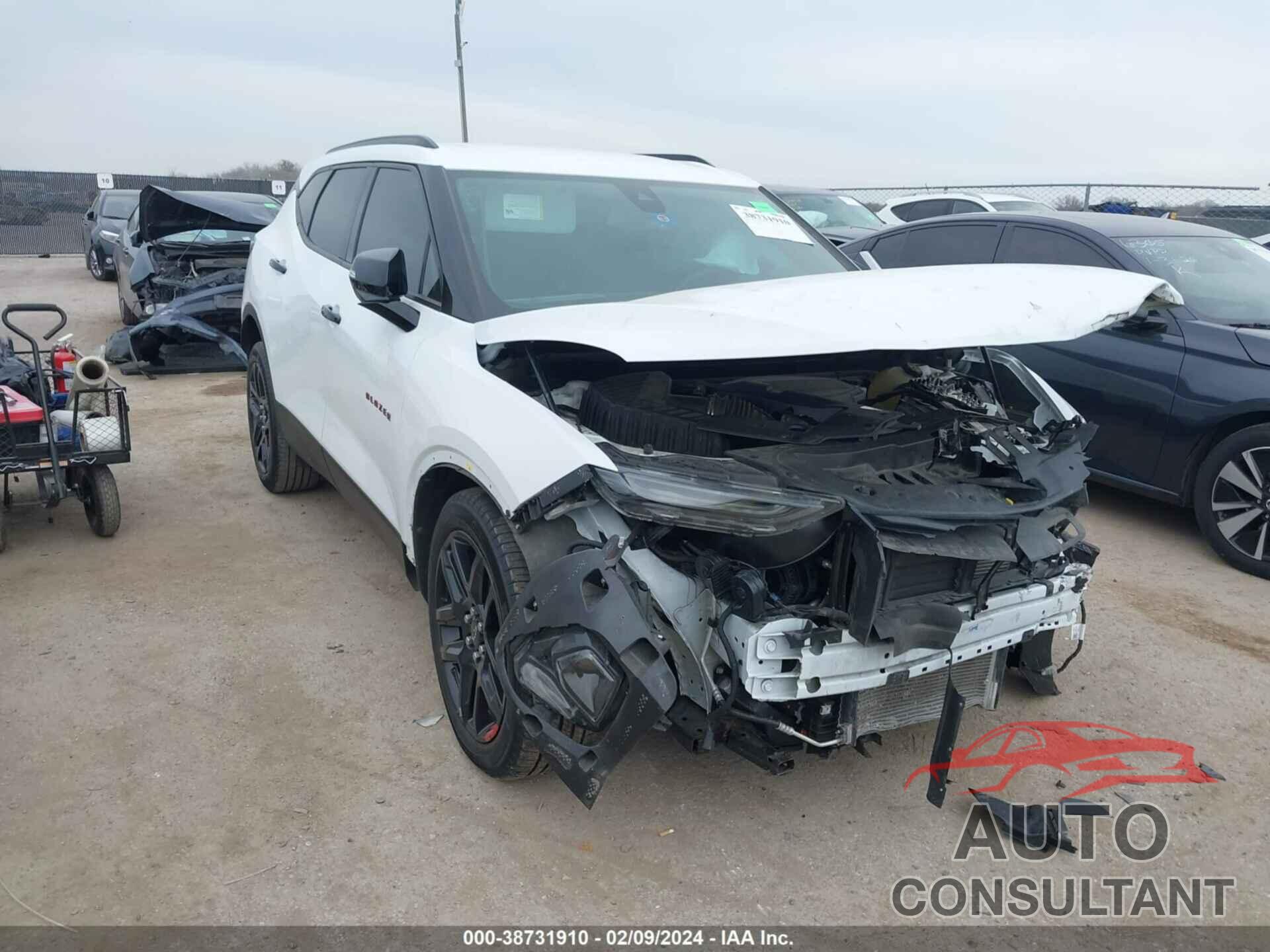 CHEVROLET BLAZER 2021 - 3GNKBCRS8MS529629