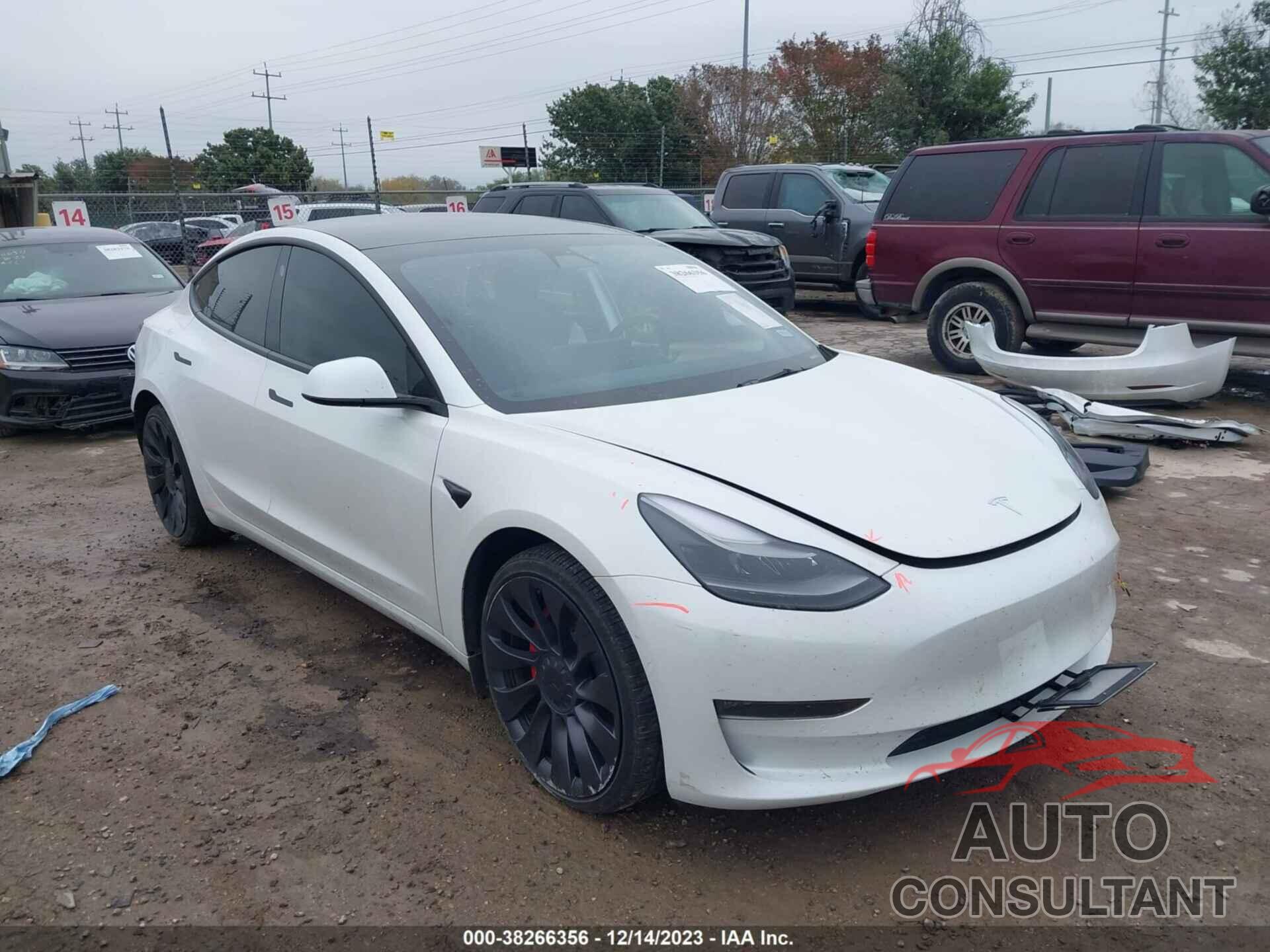 TESLA MODEL 3 2022 - 5YJ3E1EC3NF124666