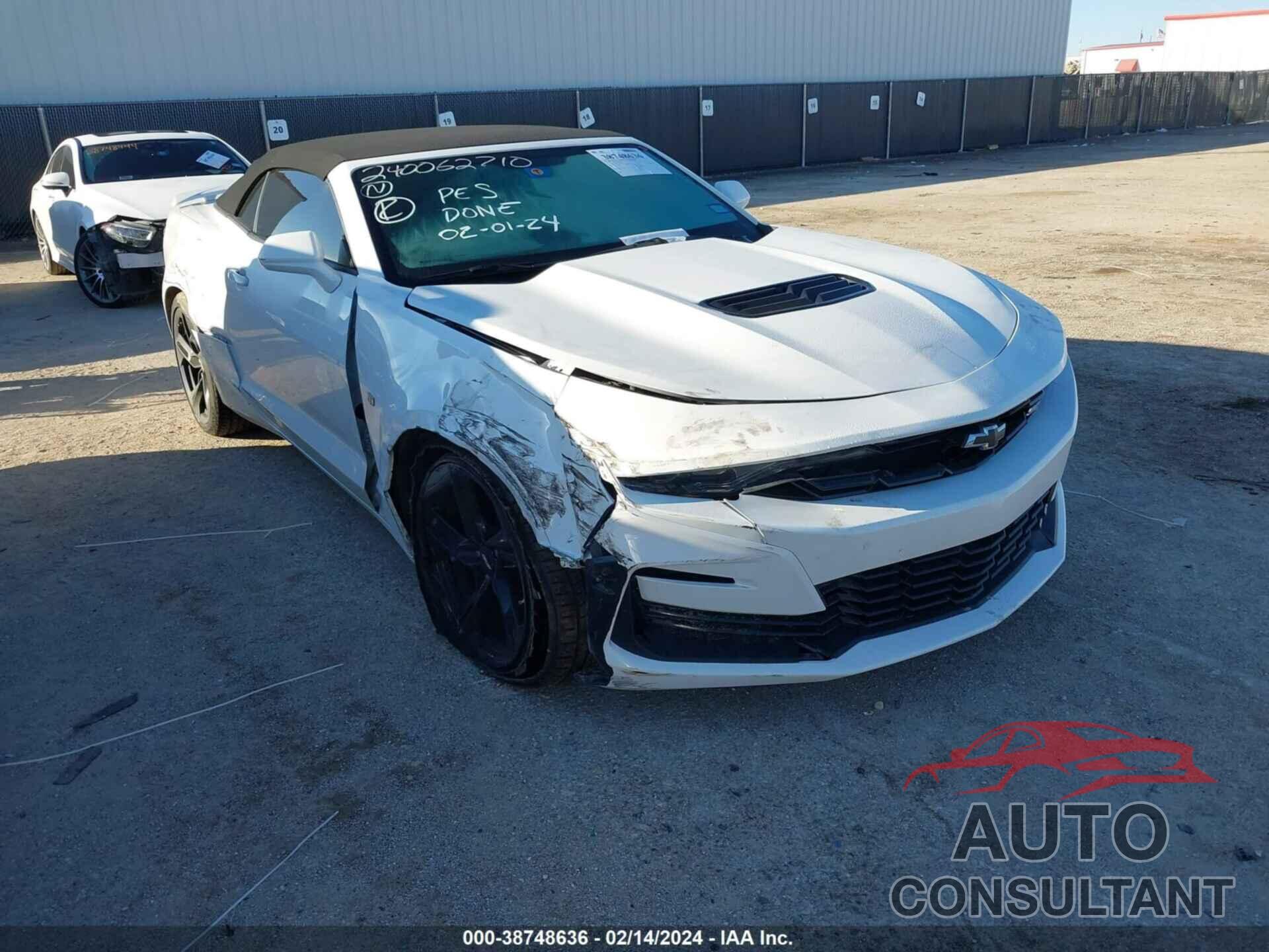 CHEVROLET CAMARO 2020 - 1G1FH3D71L0134153