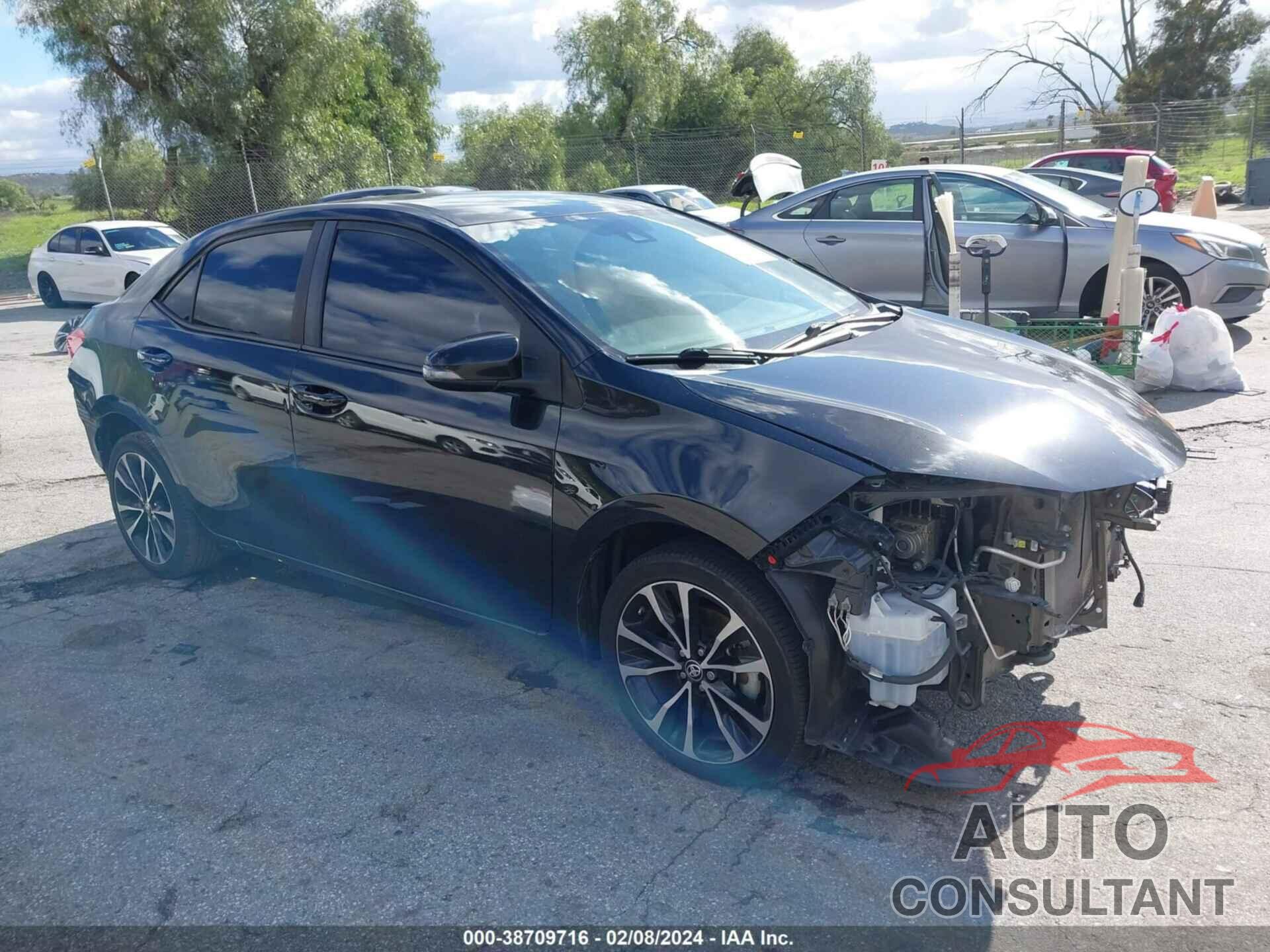 TOYOTA COROLLA 2019 - 5YFBURHE3KP937760