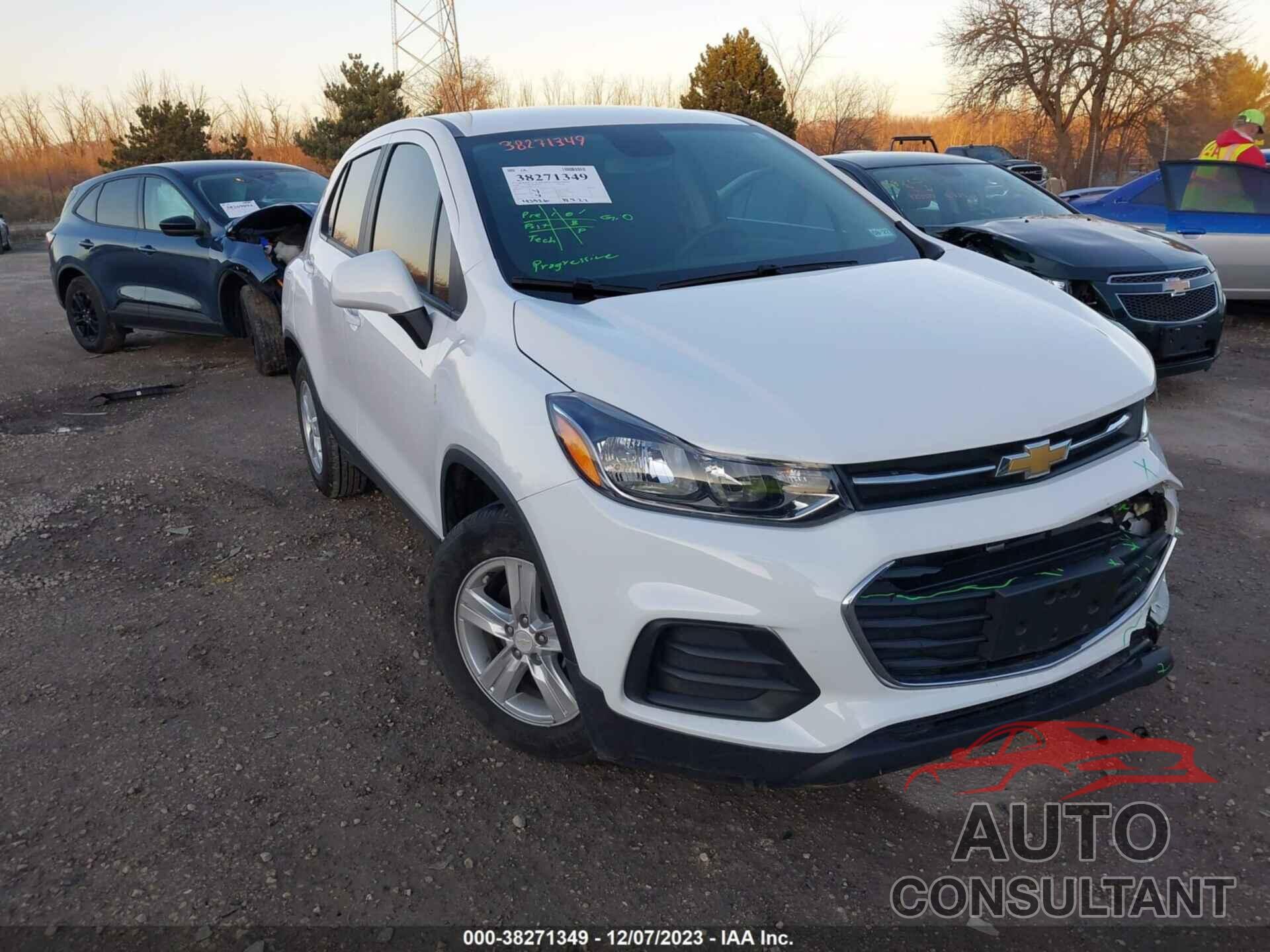 CHEVROLET TRAX 2020 - 3GNCJKSB0LL161502