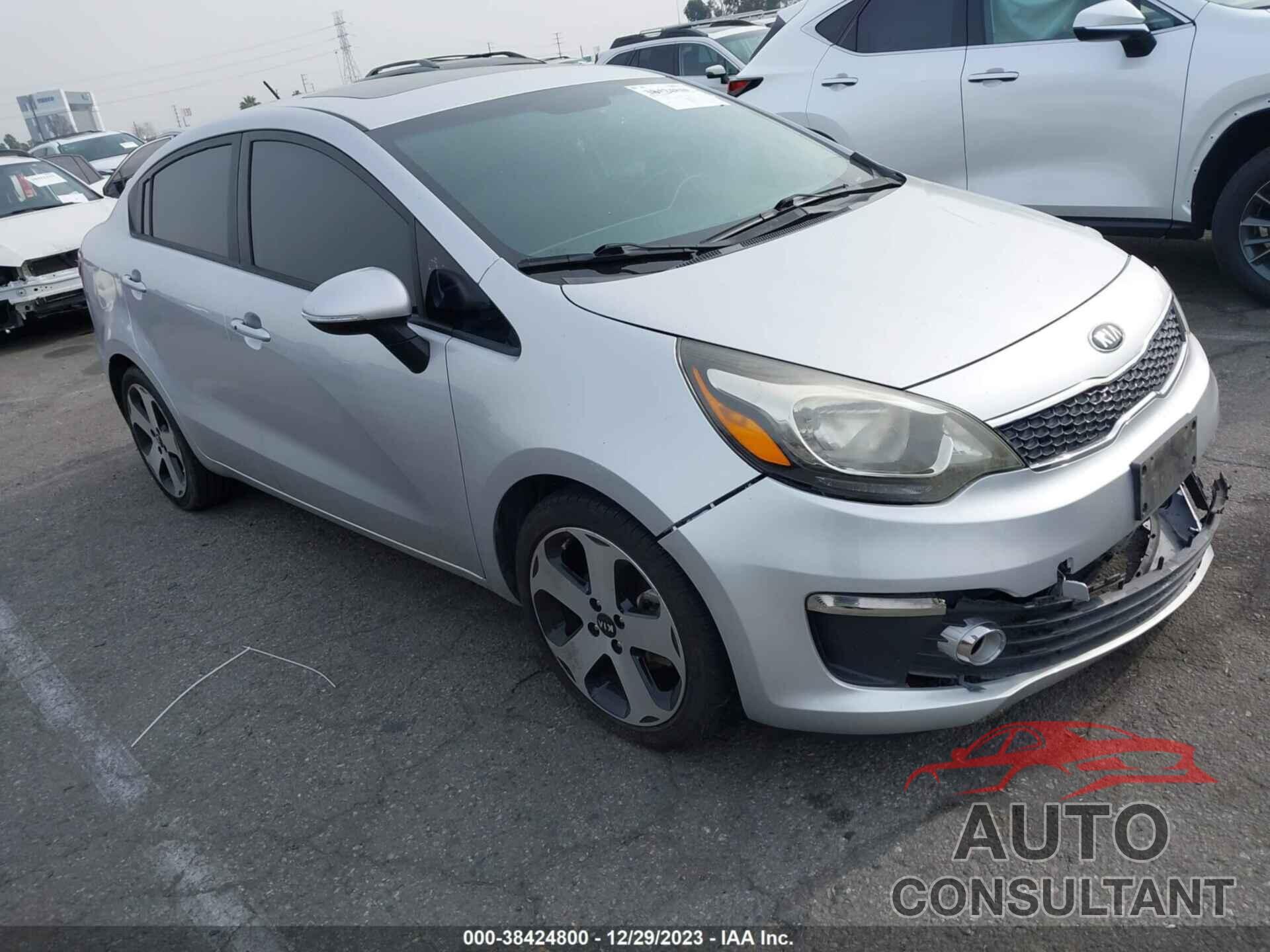 KIA RIO 2016 - KNADN4A34G6647265