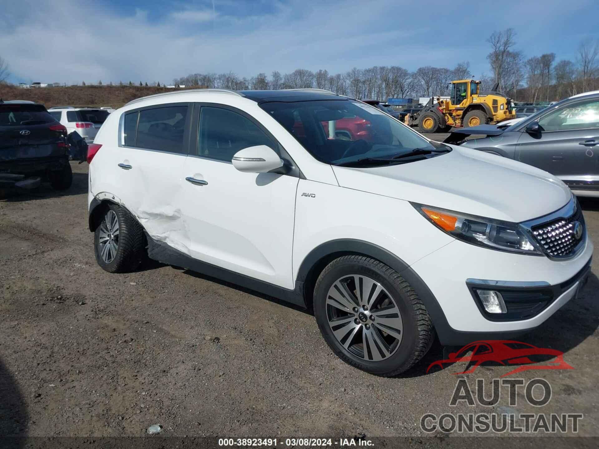 KIA SPORTAGE 2016 - KNDPCCAC0G7863236