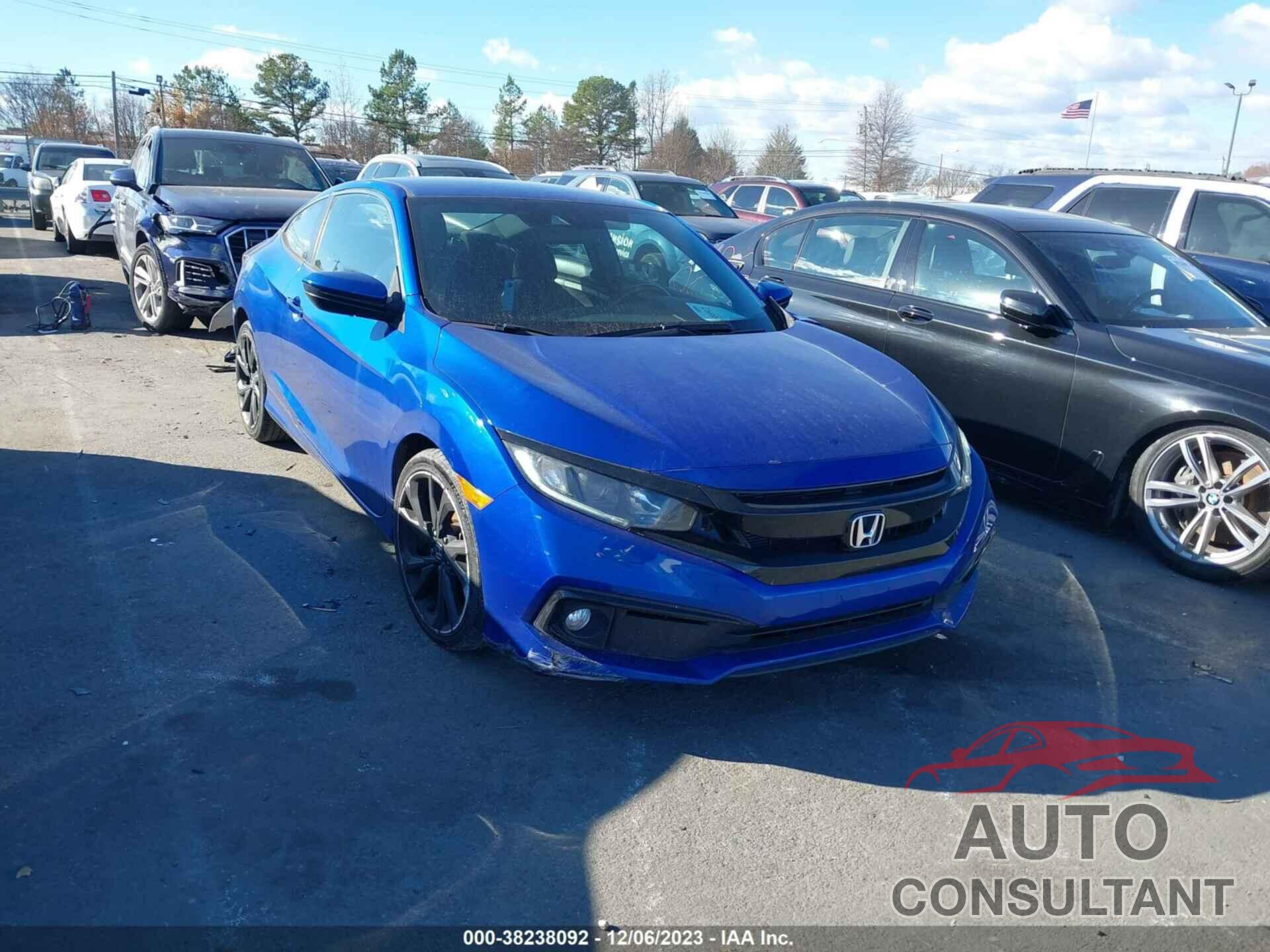 HONDA CIVIC 2019 - 2HGFC4B80KH301394