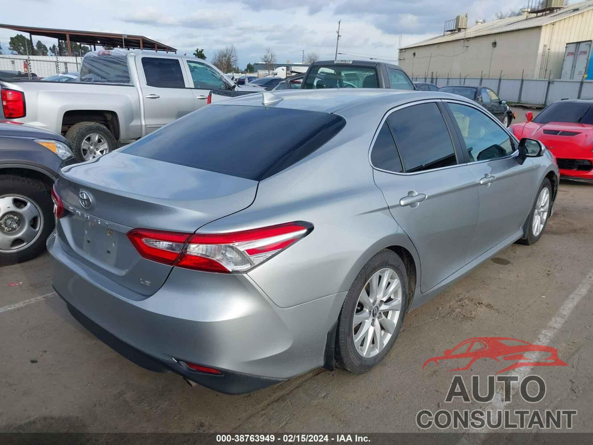 TOYOTA CAMRY 2019 - 4T1B11HK2KU815101