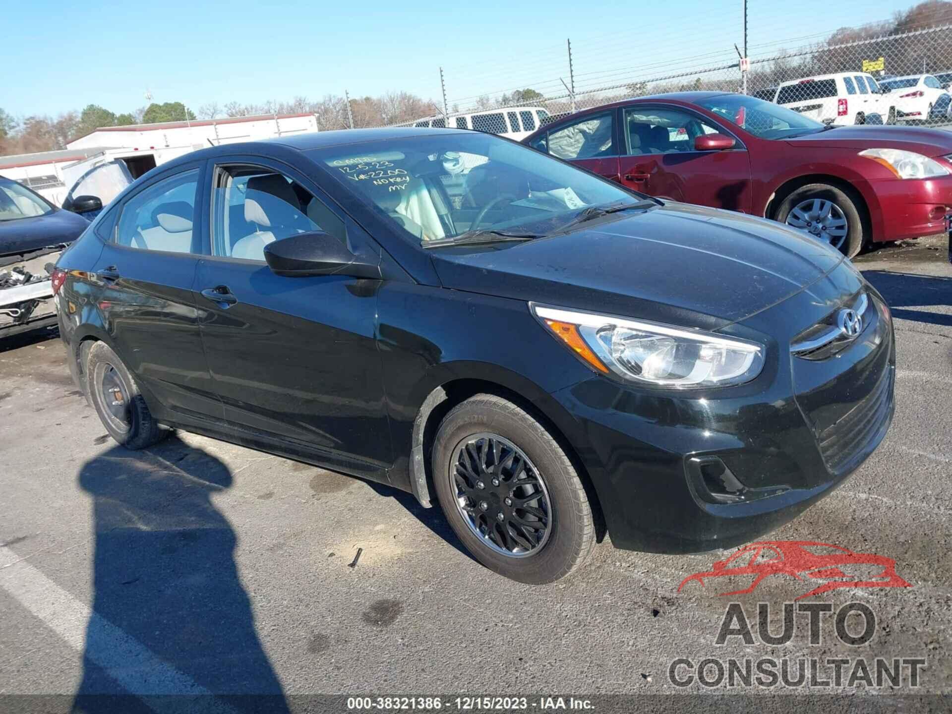 HYUNDAI ACCENT 2016 - KMHCT4AE7GU052200