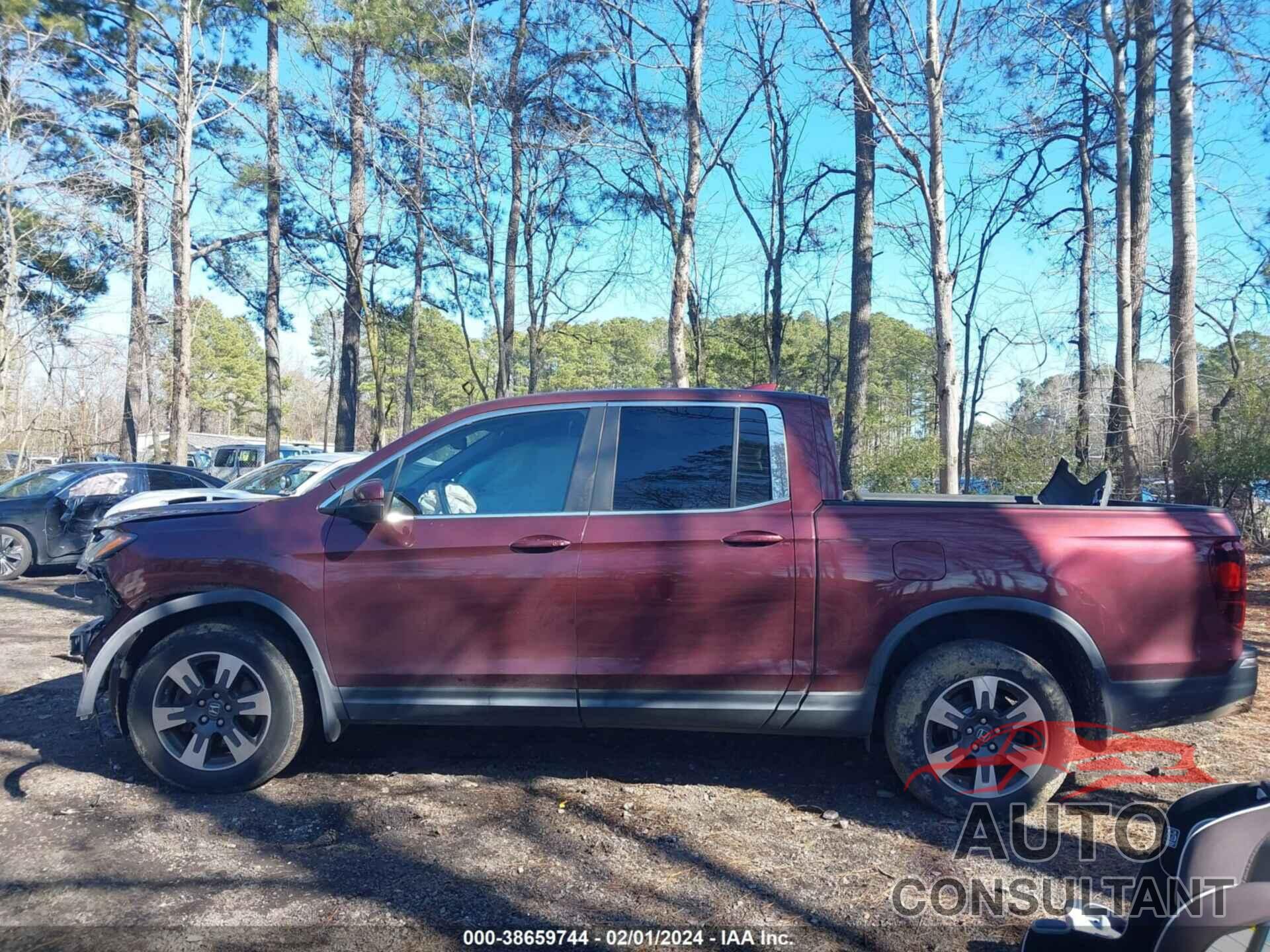 HONDA RIDGELINE 2017 - 5FPYK3F64HB023862