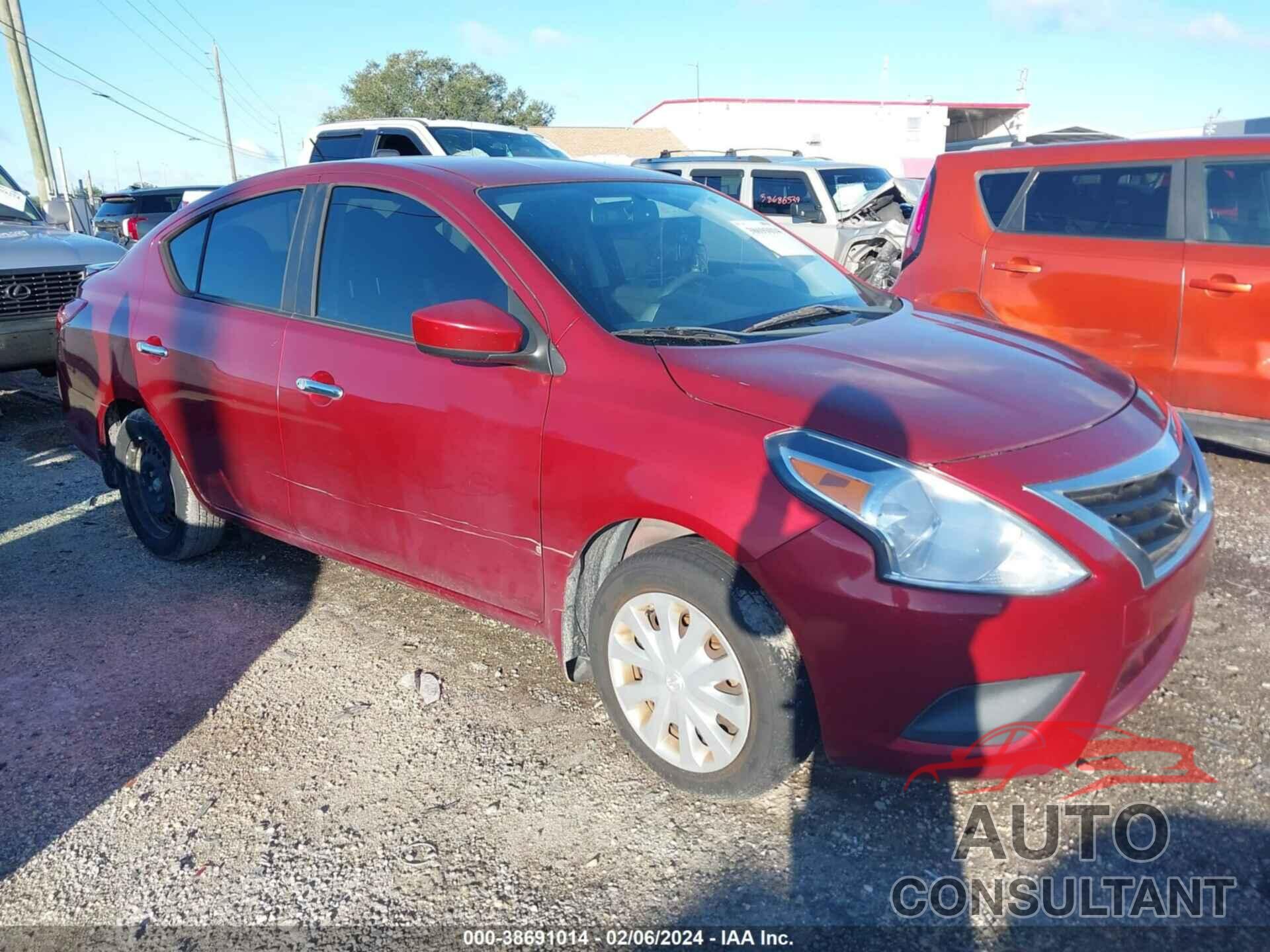 NISSAN VERSA 2016 - 3N1CN7AP2GL895610