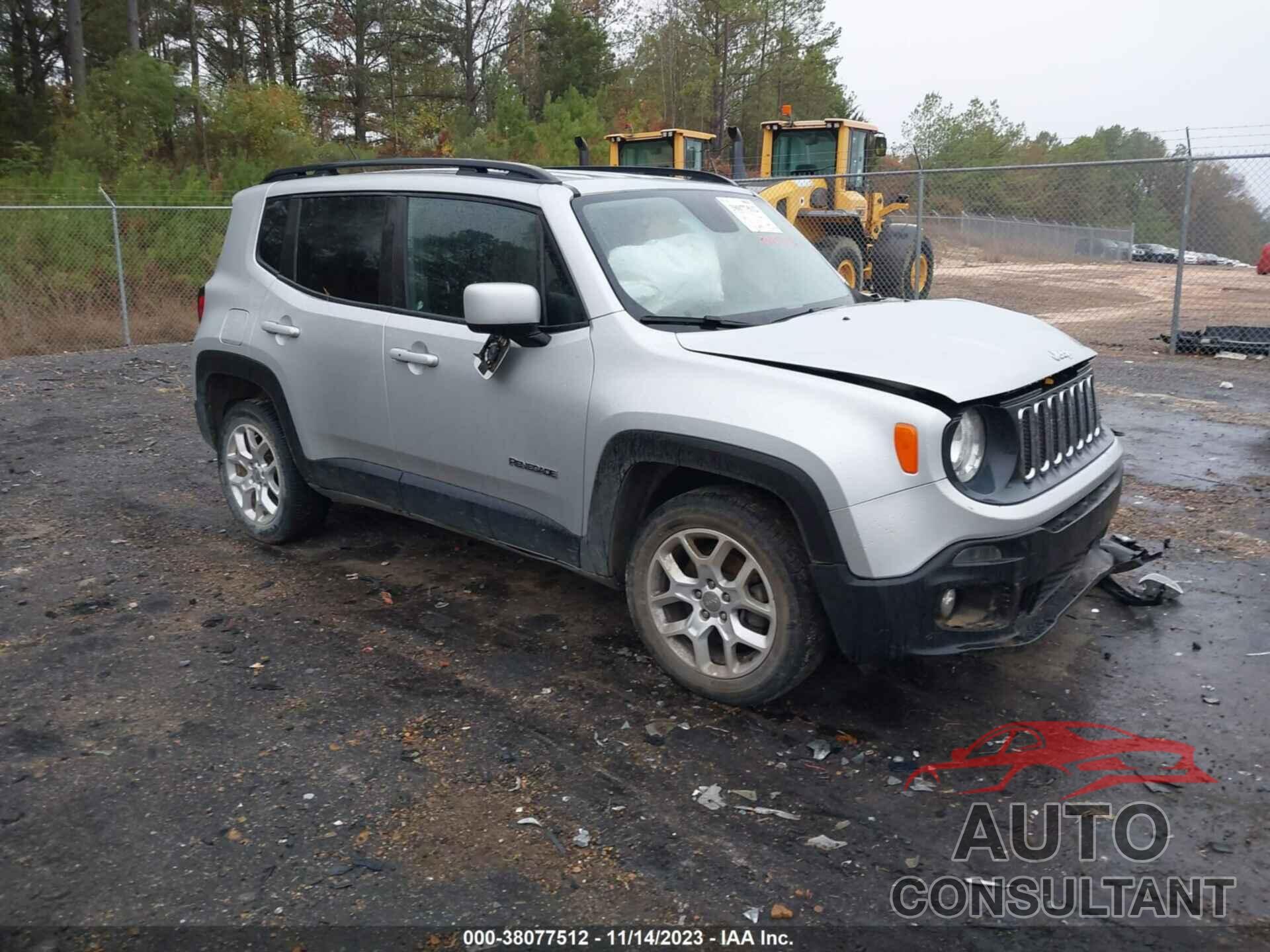 JEEP RENEGADE 2016 - ZACCJBBT5GPD16222