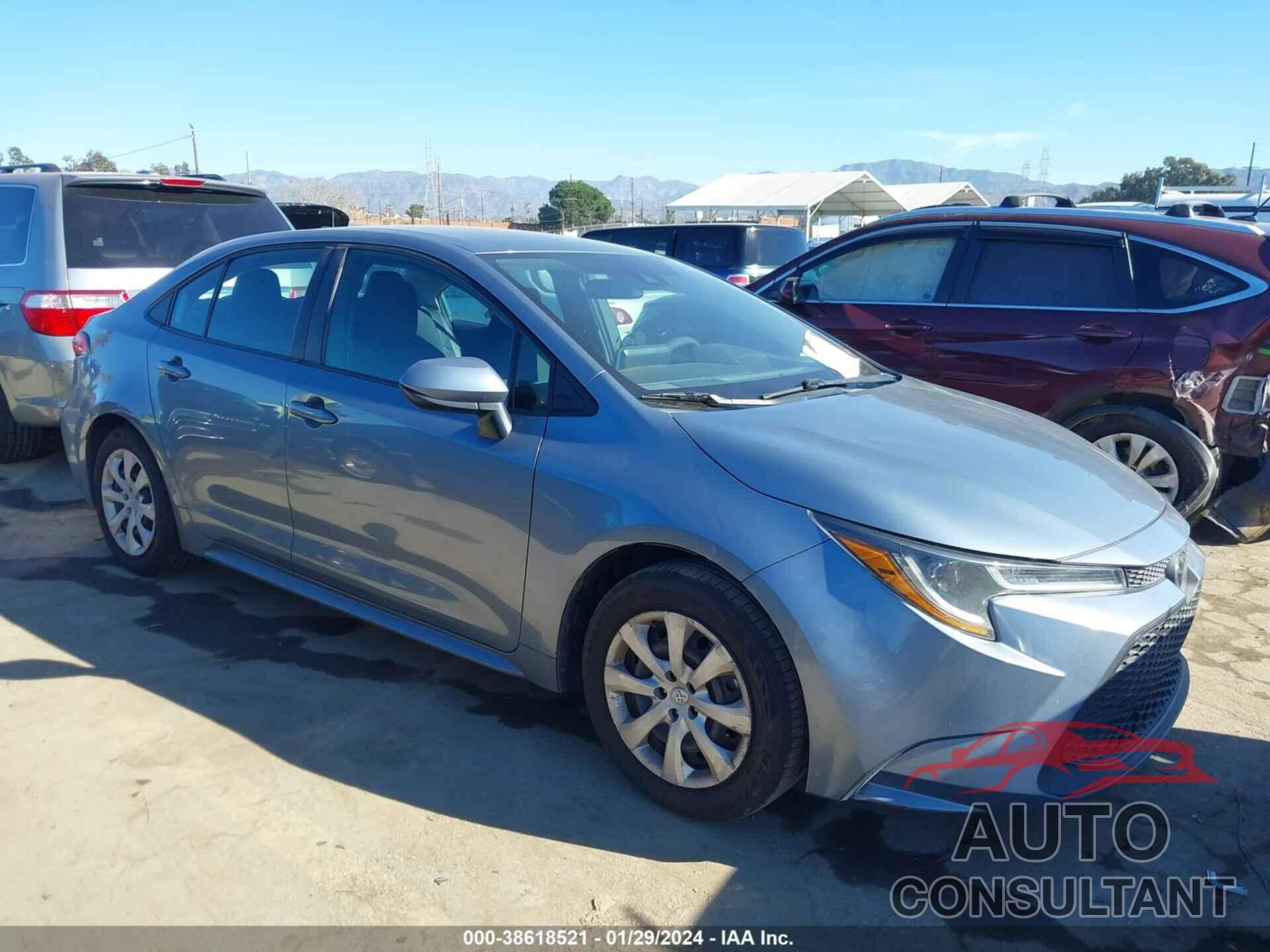 TOYOTA COROLLA 2020 - 5YFEPRAE4LP057991