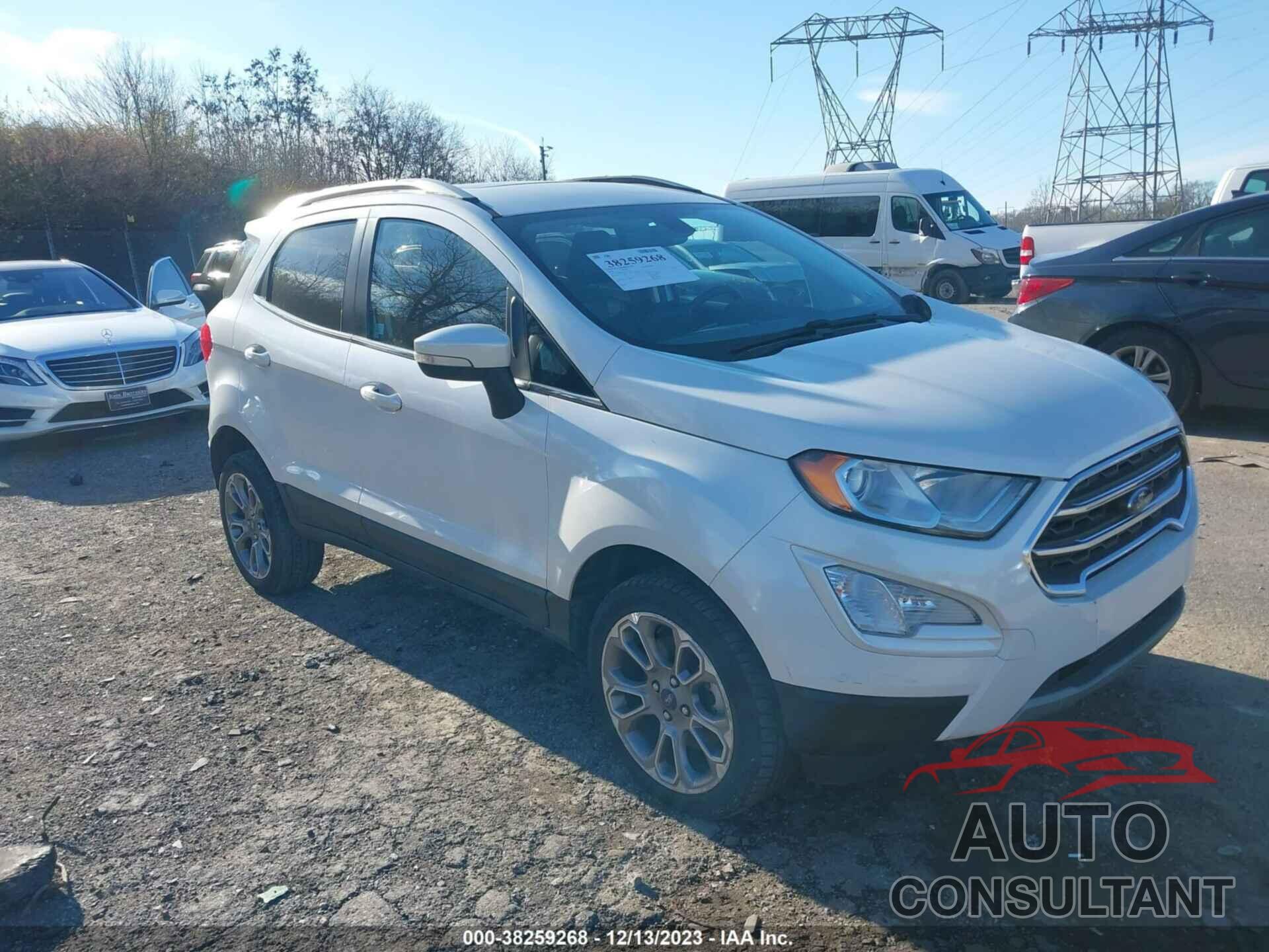 FORD ECOSPORT 2018 - MAJ6P1WL7JC219542