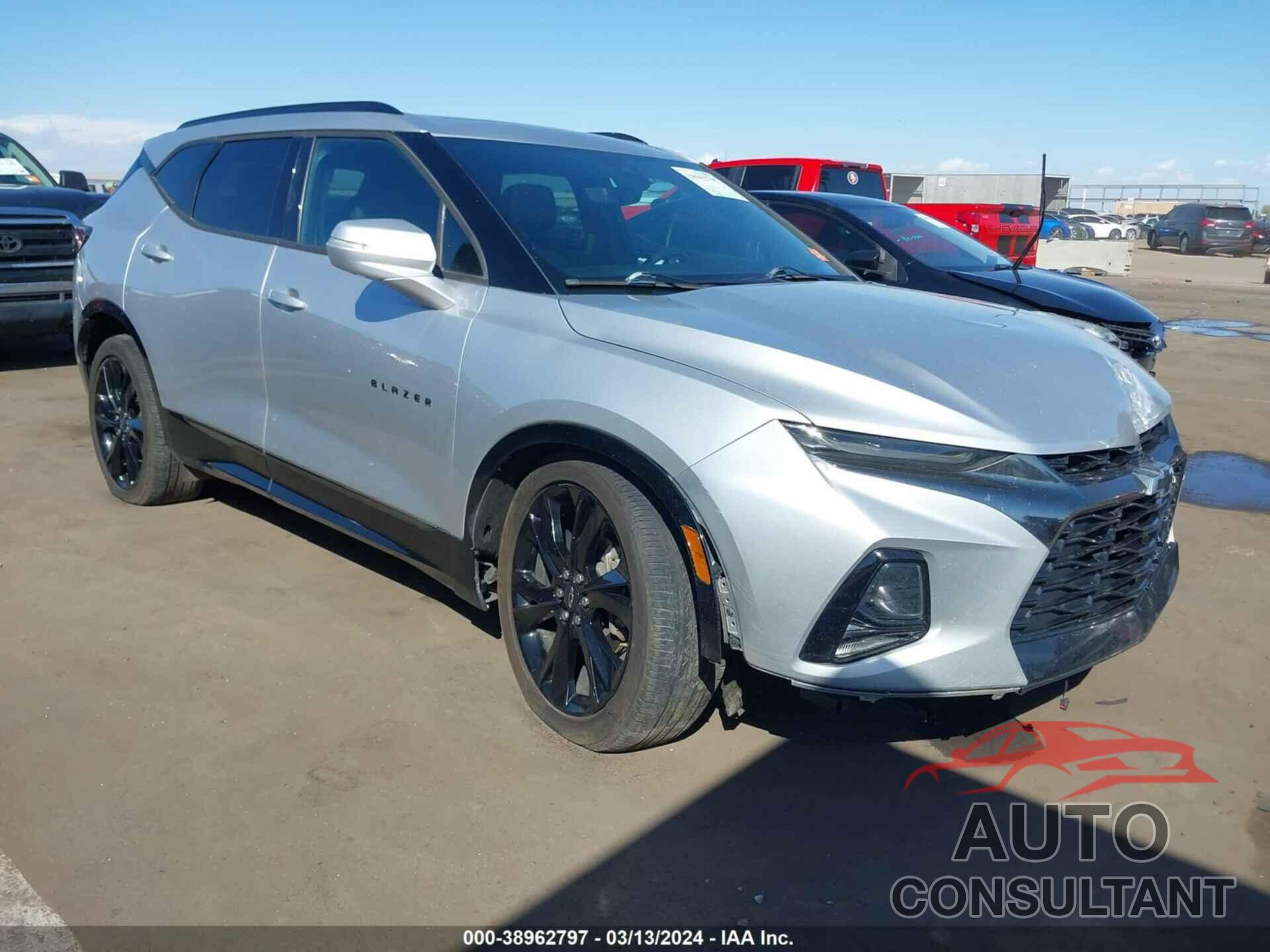 CHEVROLET BLAZER 2019 - 3GNKBJRS6KS591225