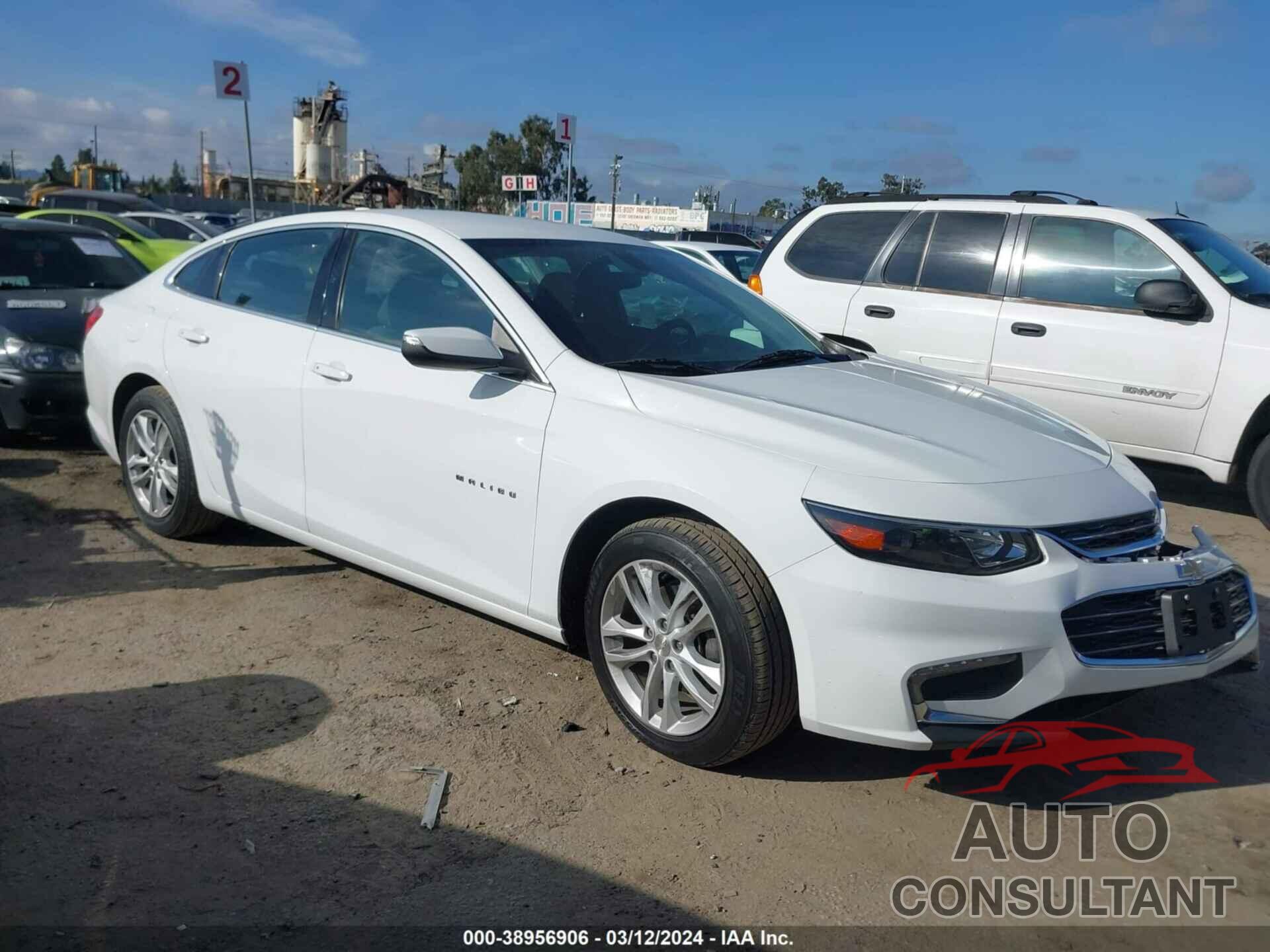 CHEVROLET MALIBU 2017 - 1G1ZE5ST3HF190326