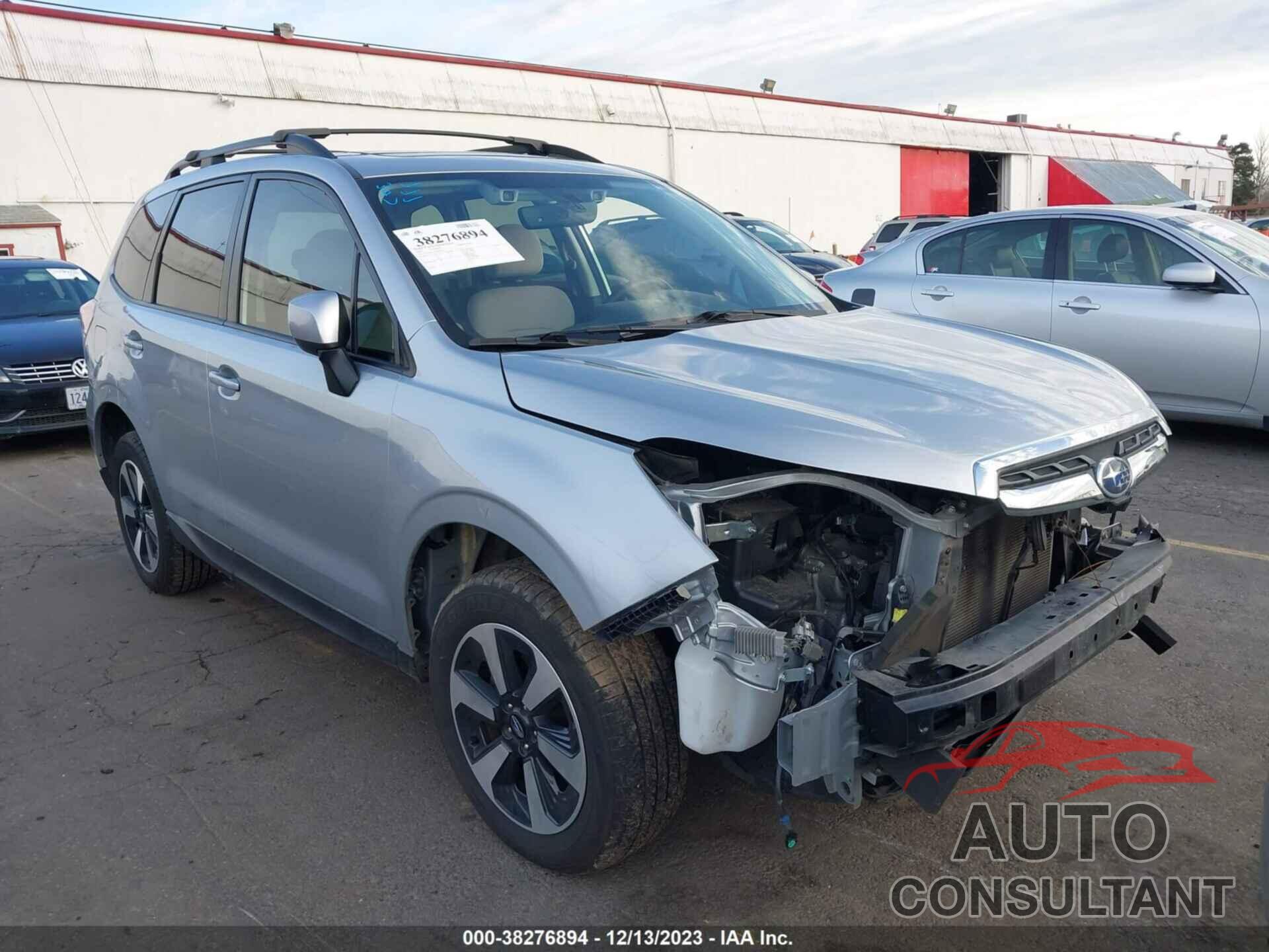 SUBARU FORESTER 2018 - JF2SJAGC5JH603865