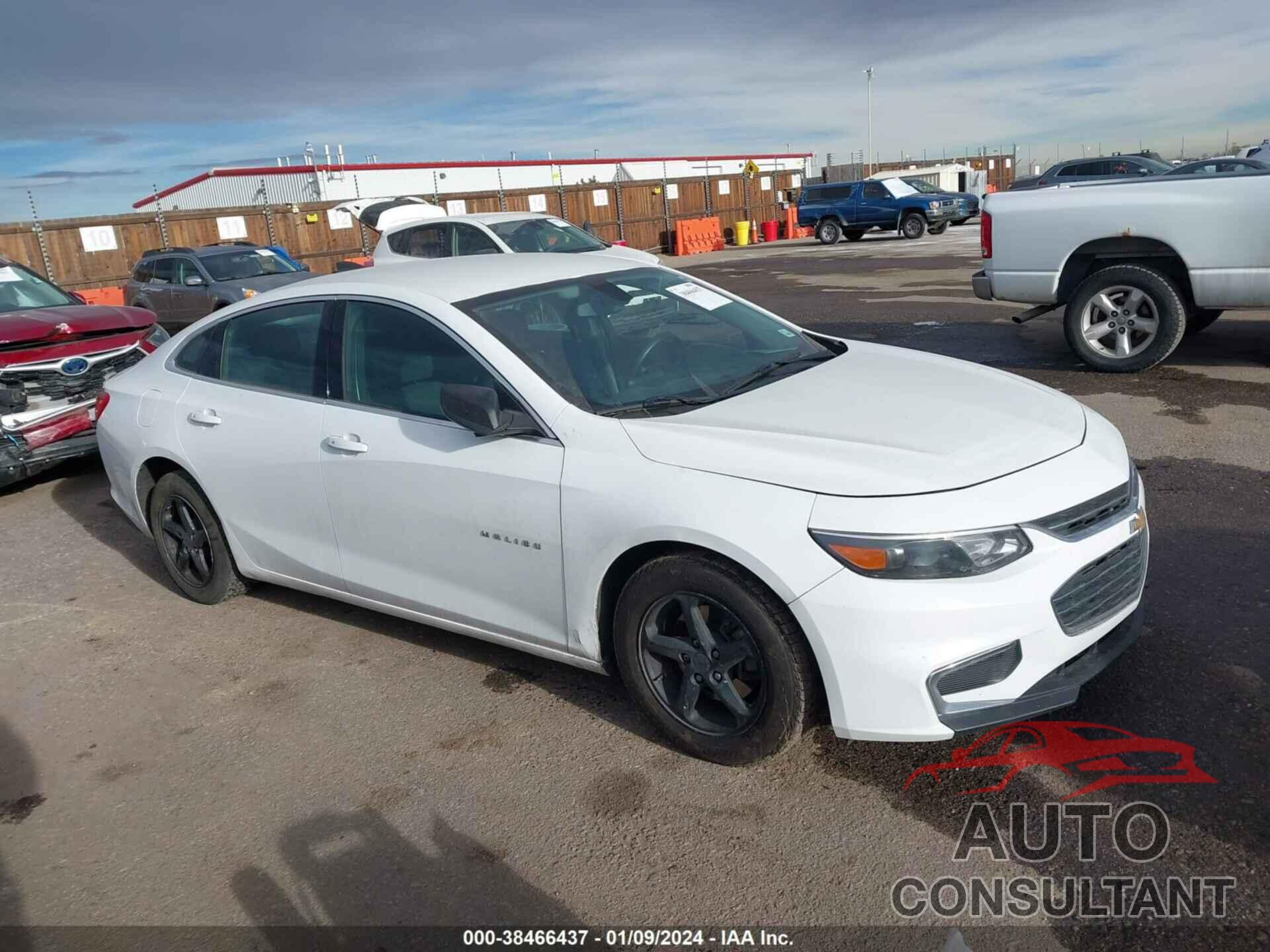 CHEVROLET MALIBU 2017 - 1G1ZB5ST6HF208942