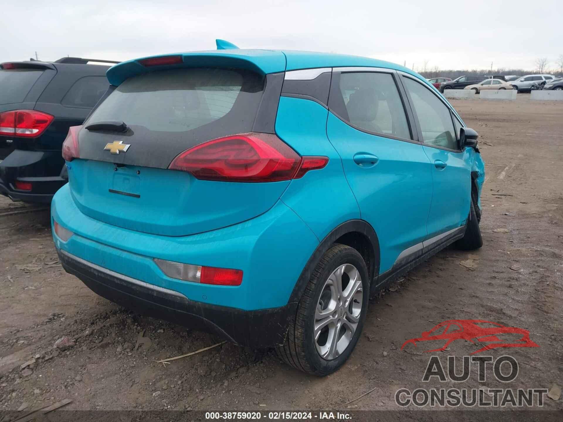 CHEVROLET BOLT EV 2021 - 1G1FY6S06M4109685