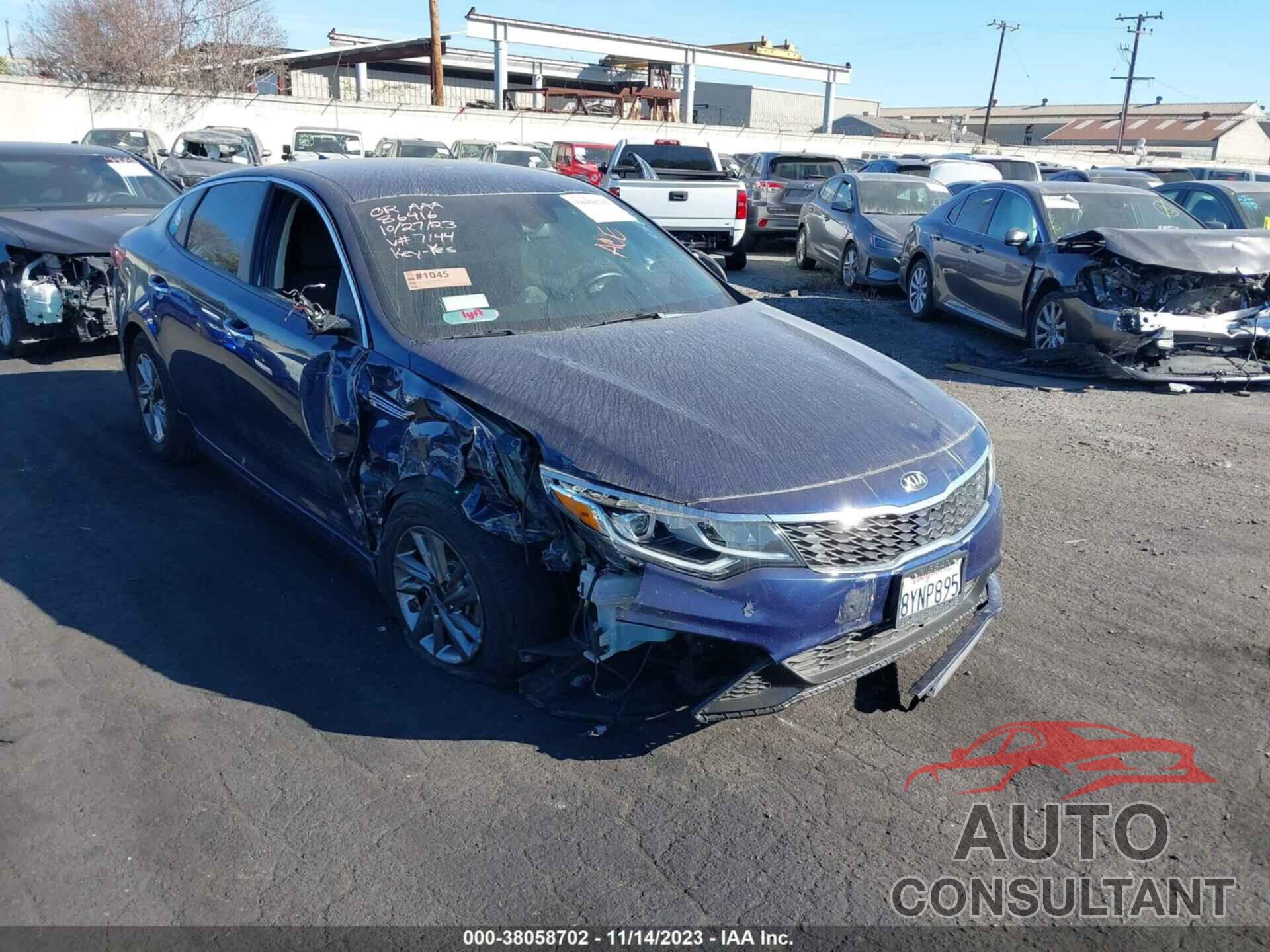 KIA OPTIMA 2019 - 5XXGT4L34KG377144