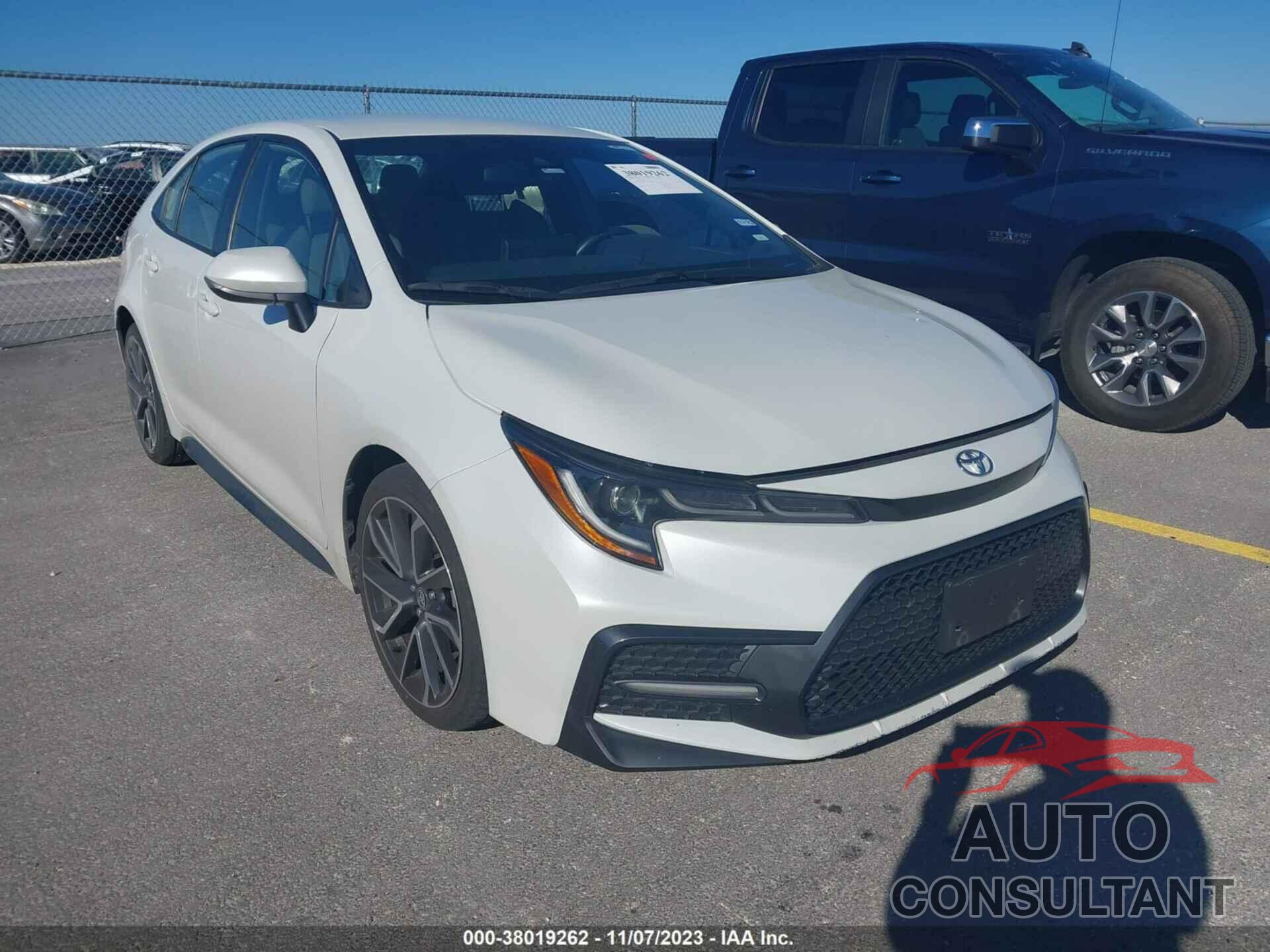 TOYOTA COROLLA 2022 - JTDS4MCE8N3503602