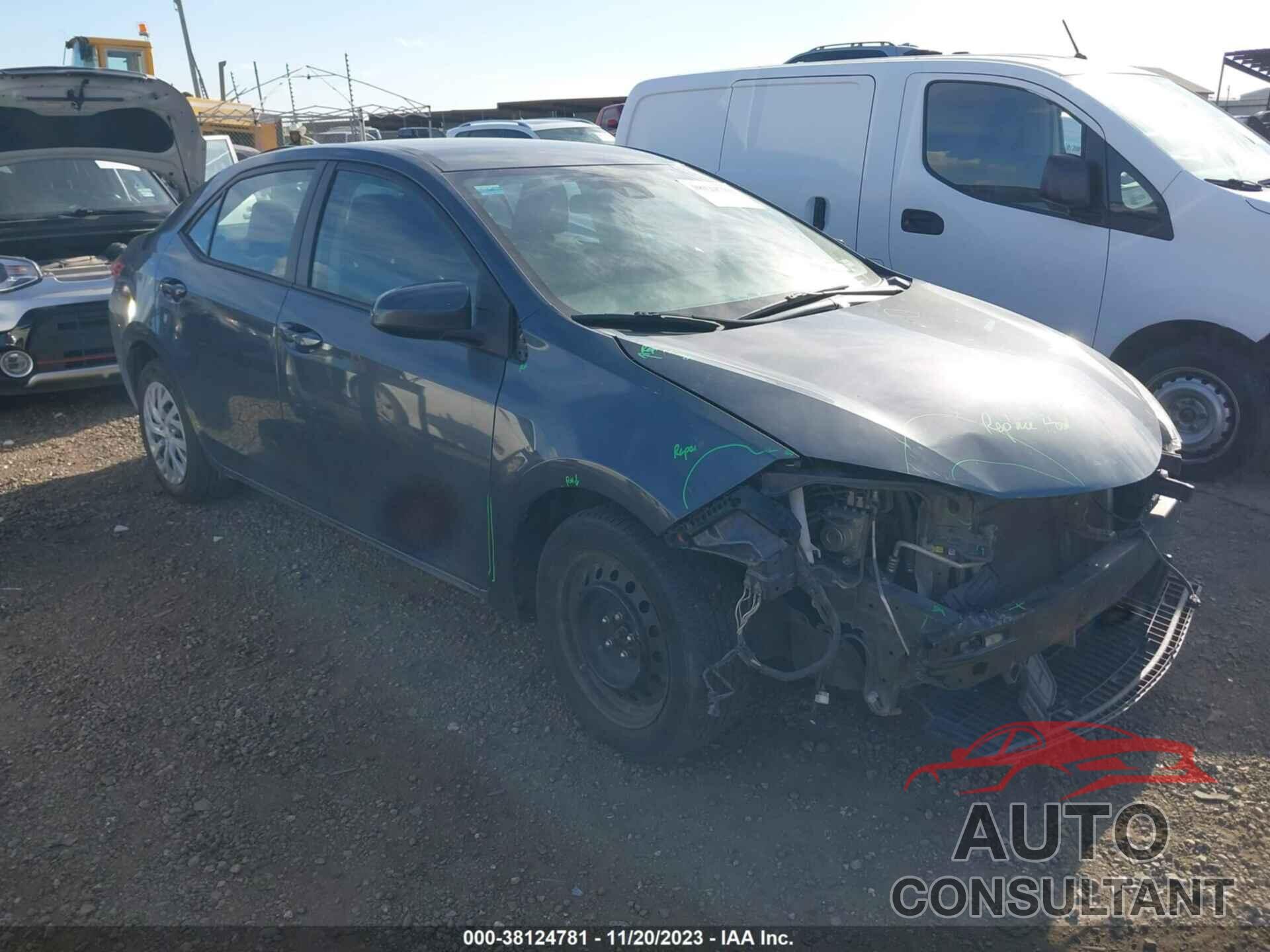 TOYOTA COROLLA 2017 - 5YFBURHE2HP693186
